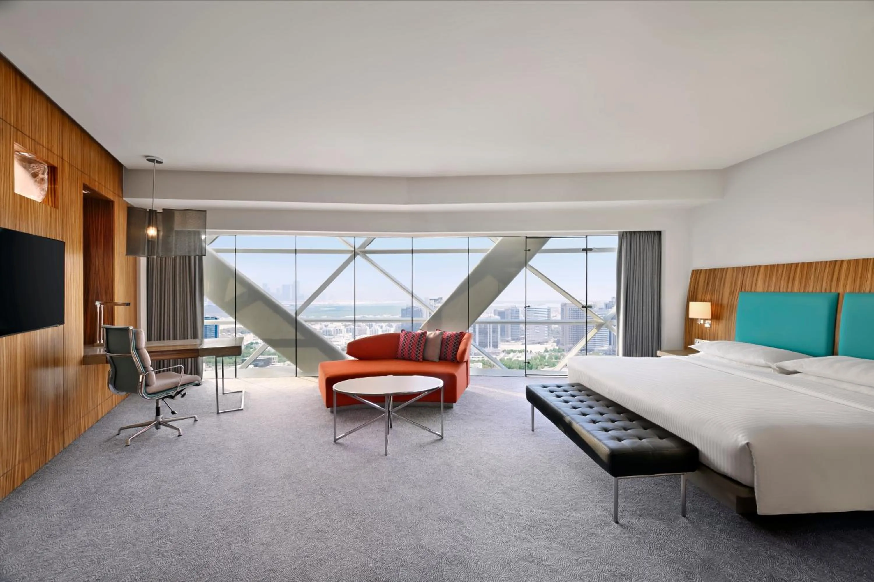 King Room with Panoramic View in Andaz Capital Gate Abu Dhabi, By Hyatt