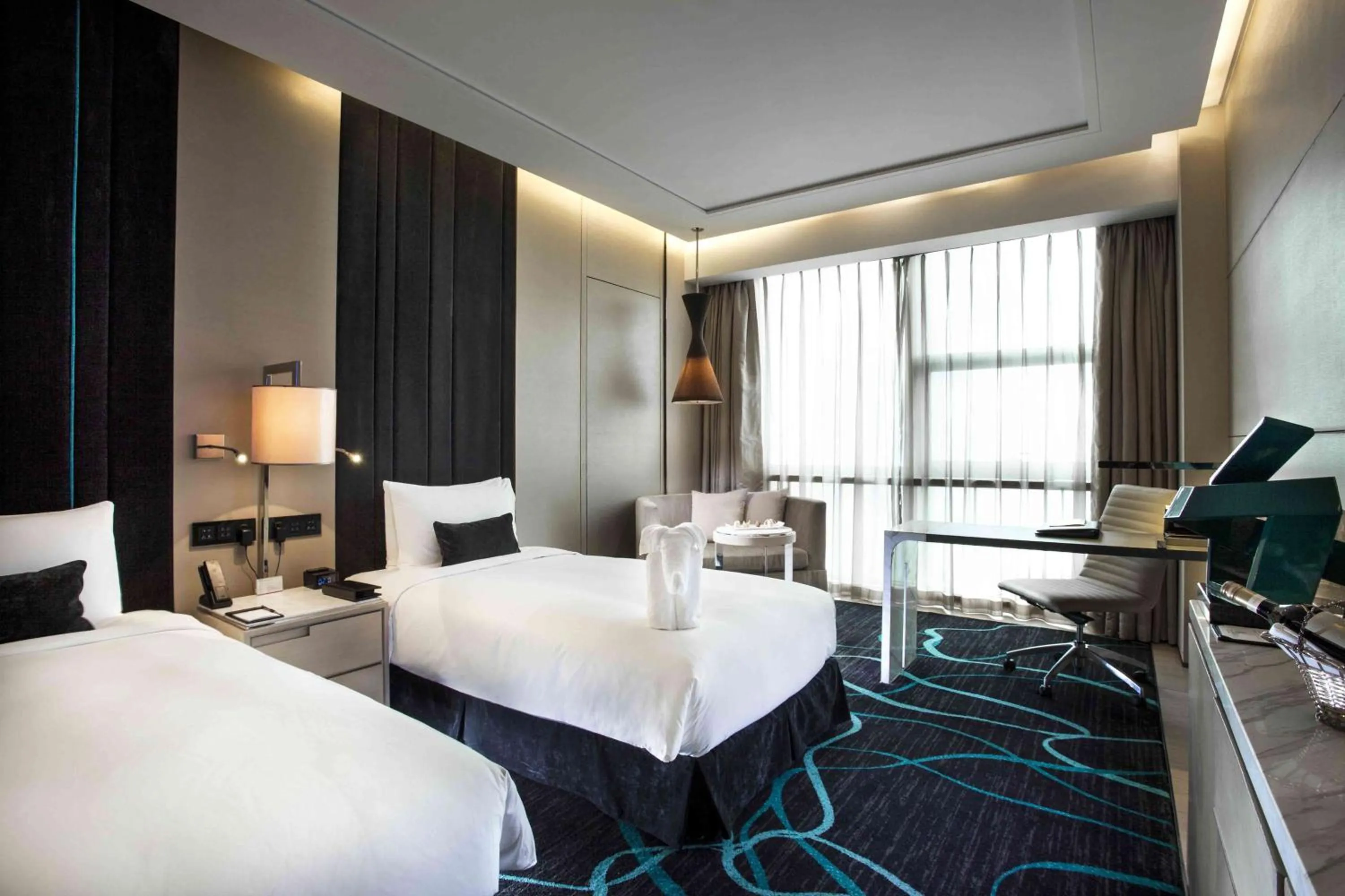 Twin Room - High Floor in Hilton Xi'an High-tech Zone