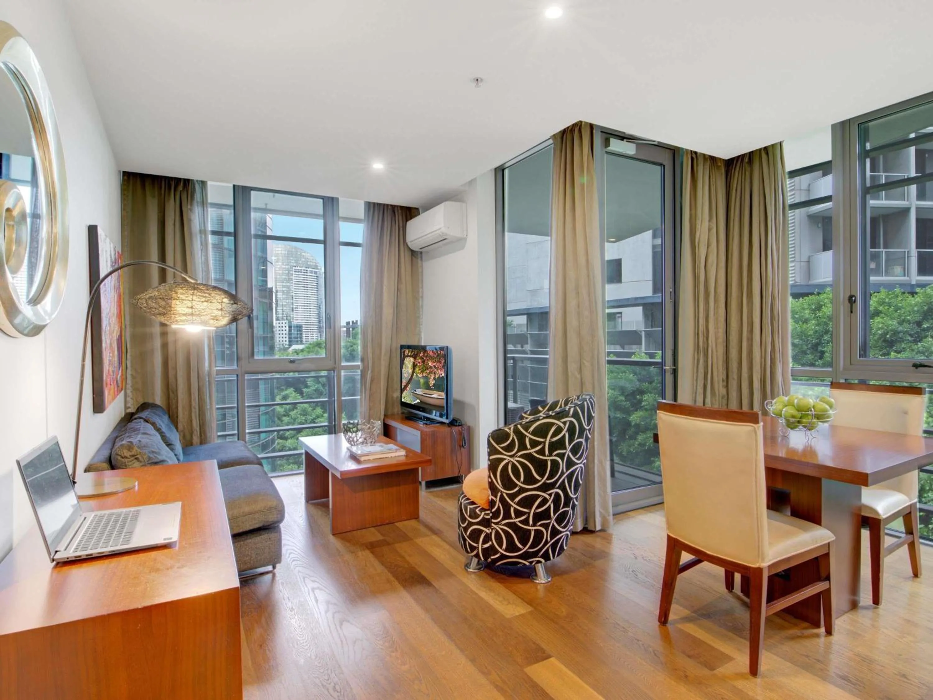Studio Apartment with Balcony in The Sebel Residences Melbourne Docklands Serviced Apartments