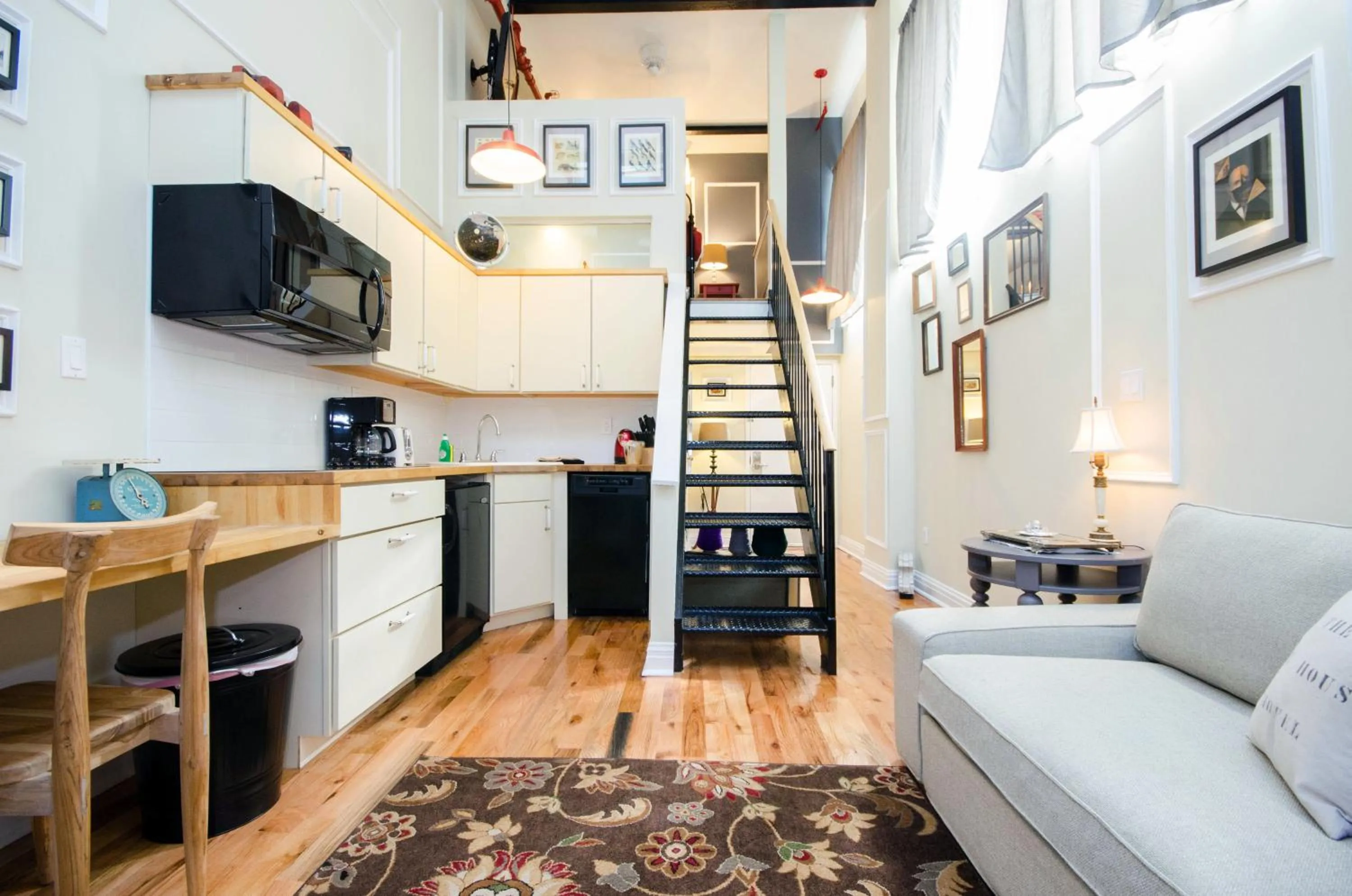 Duplex Loft Suite with Patio in The Box House Hotel