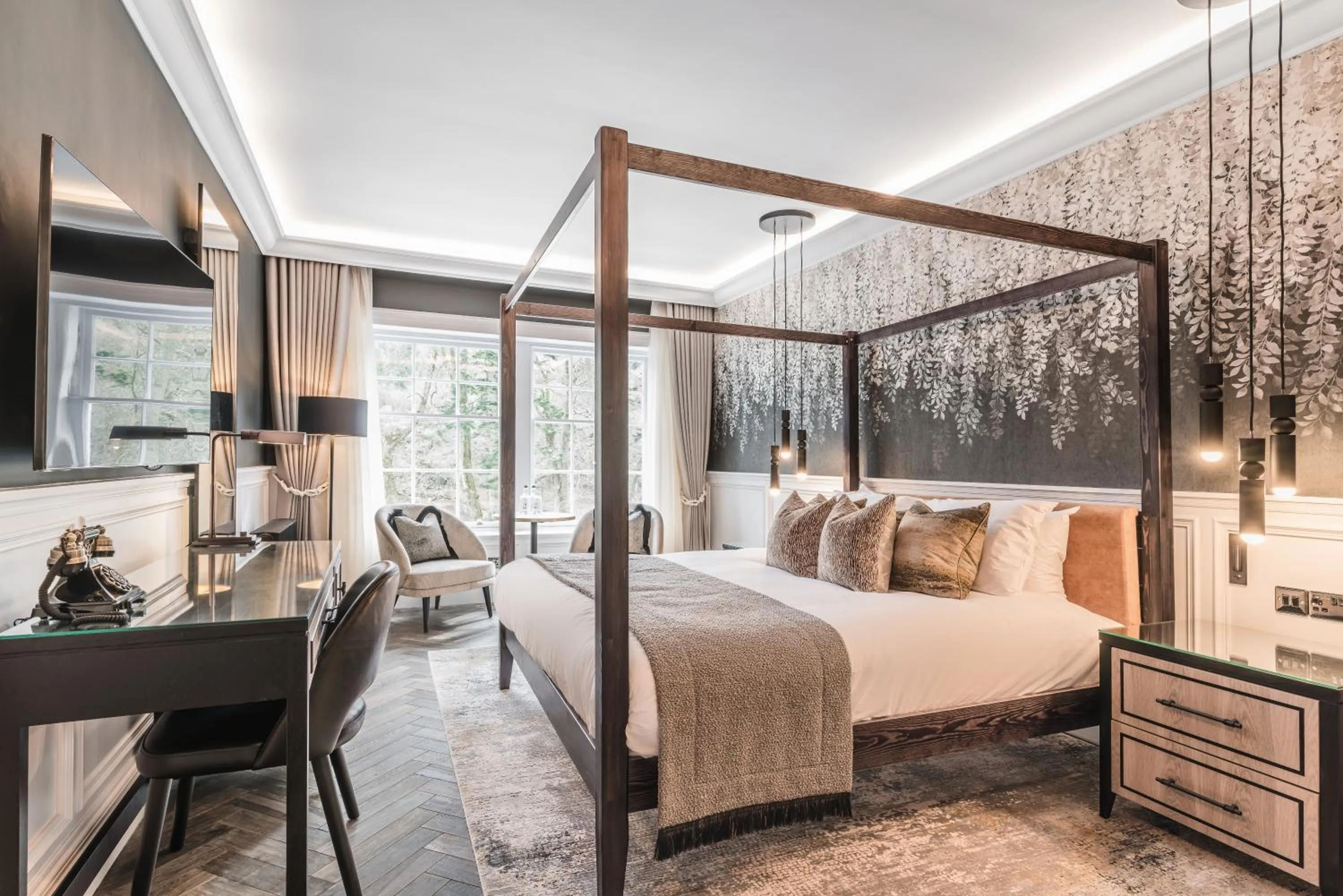 Sycamore suite in Dunkeld House Hotel