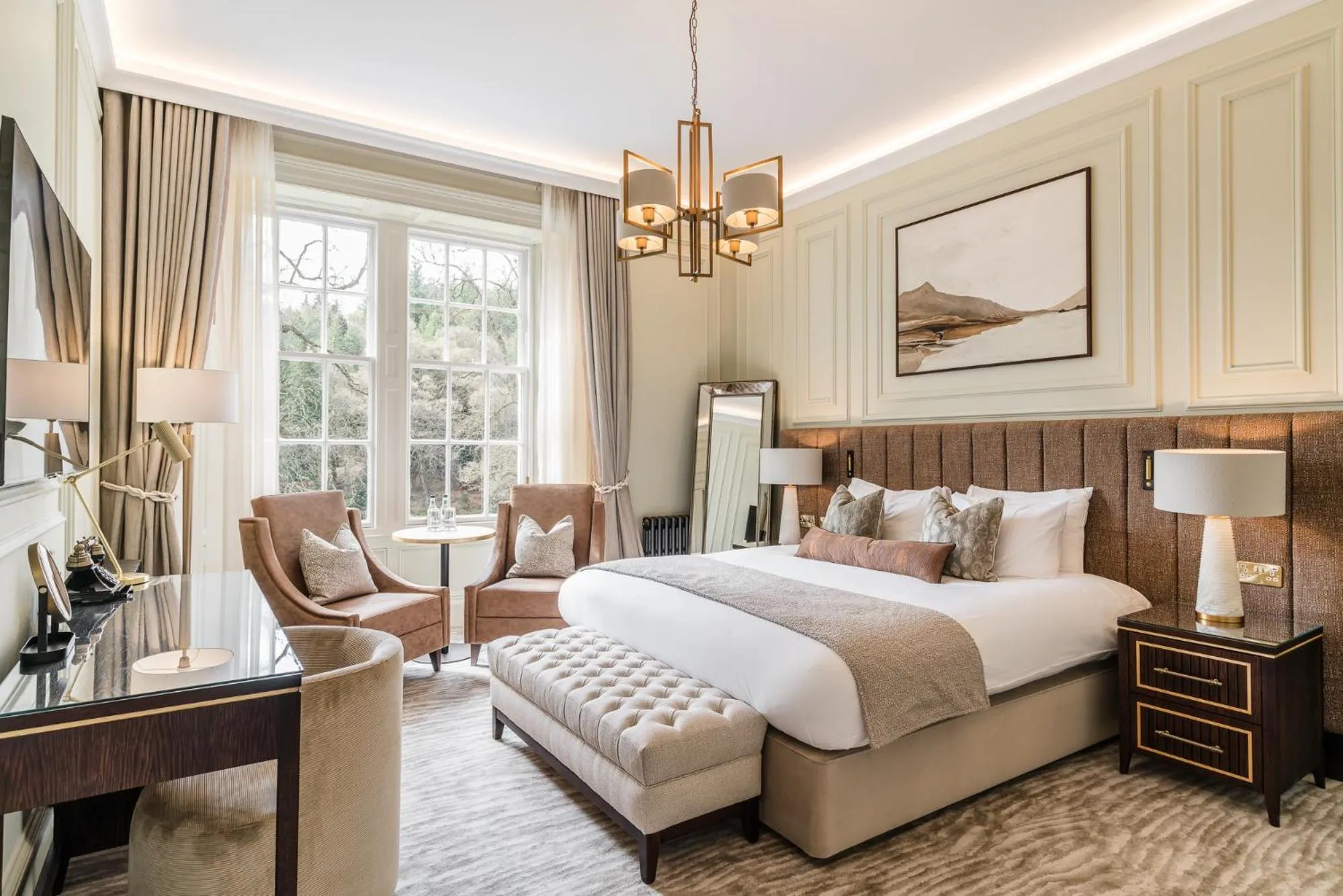 Suite with River View in Dunkeld House Hotel