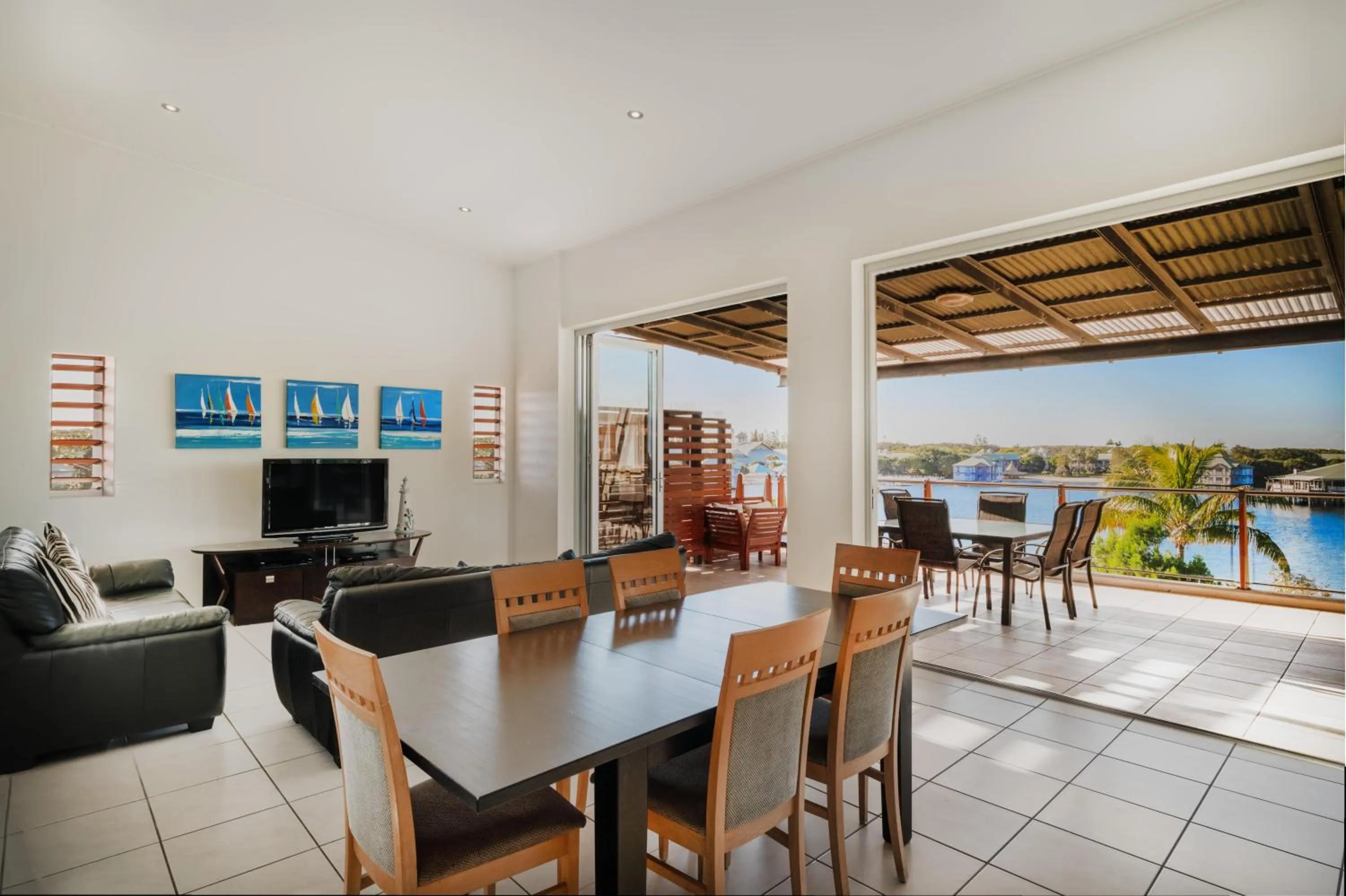 Three-Bedroom Apartment with Lagoon View in The Sebel Twin Waters