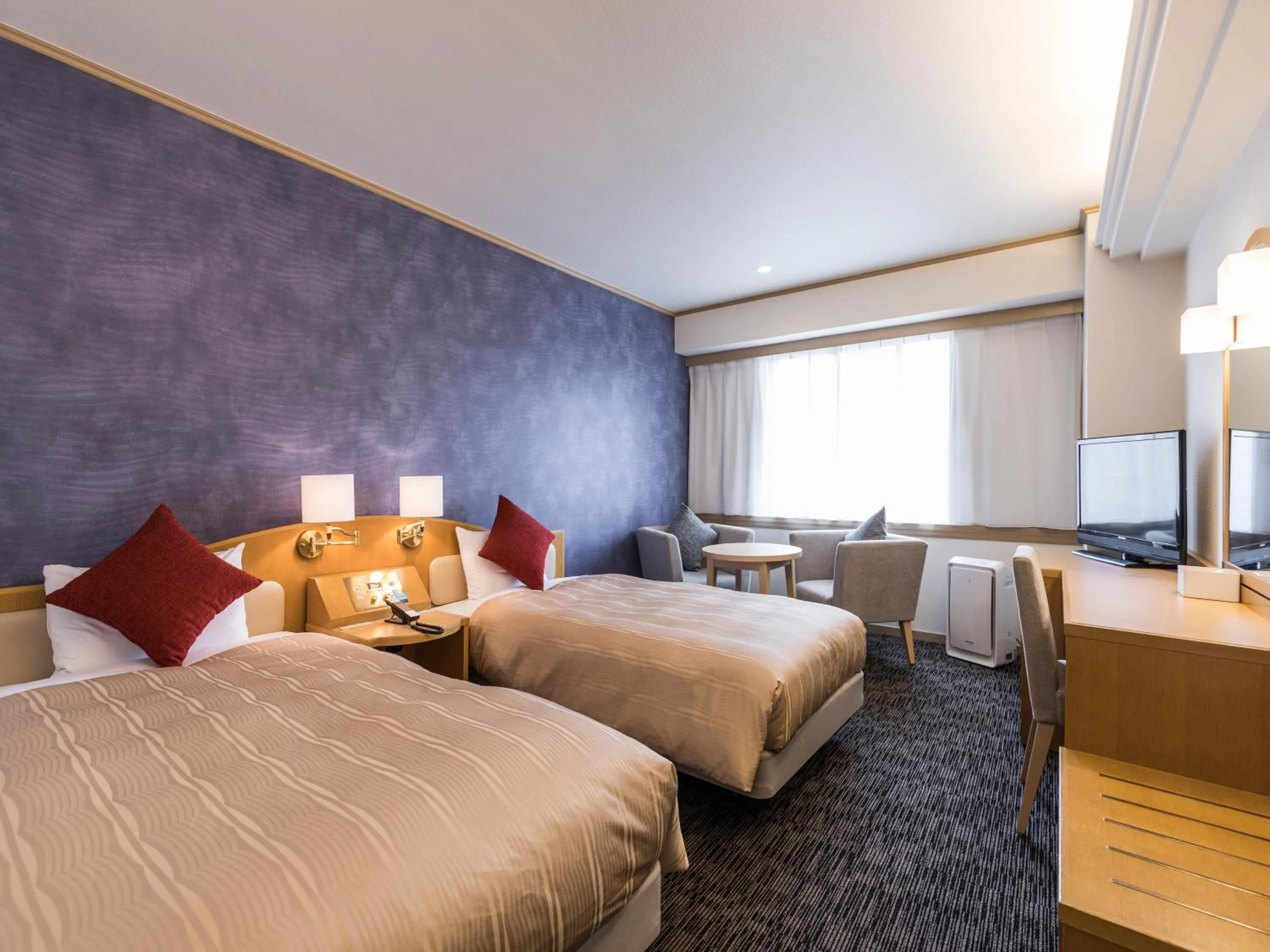 Twin Room with River View - single occupancy - Non-Smoking in Nishitetsu Inn Fukuoka