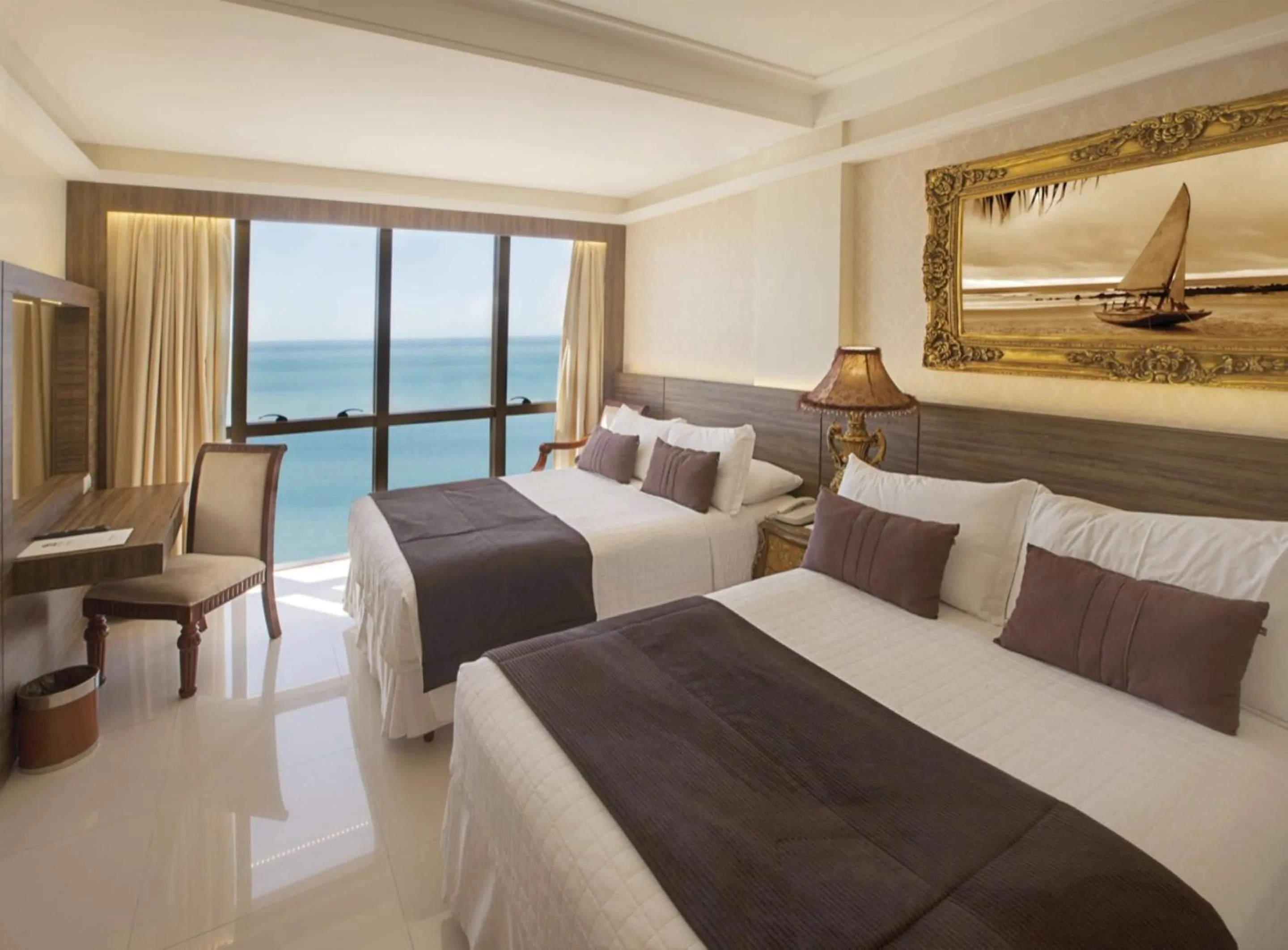 Super Luxury Room with Frontal Sea View - single occupancy in Majestic Ponta Negra Beach,WorldHotels Elite