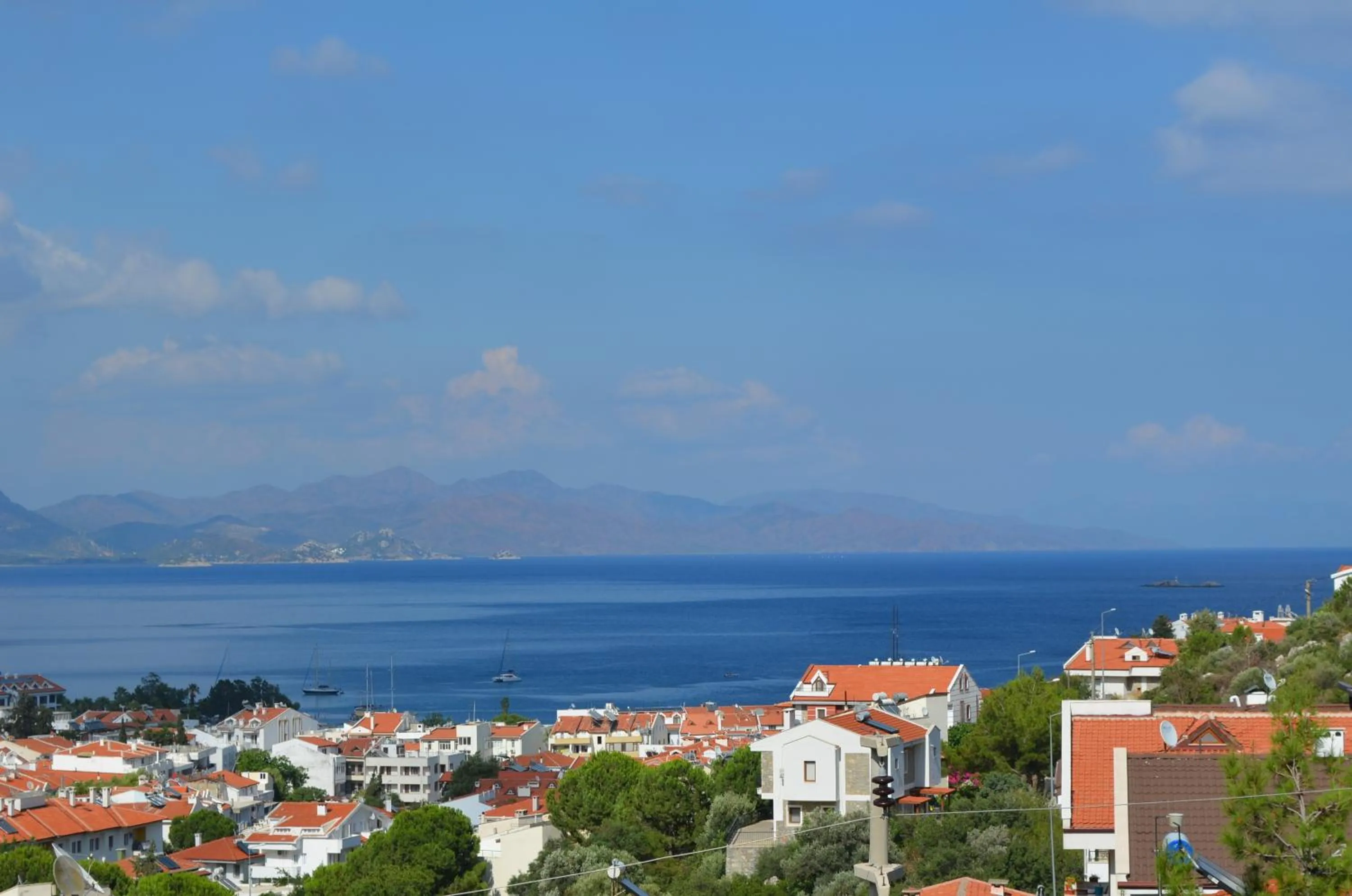 Penthouse with Panoramic Sea View in Aria Doria Otel