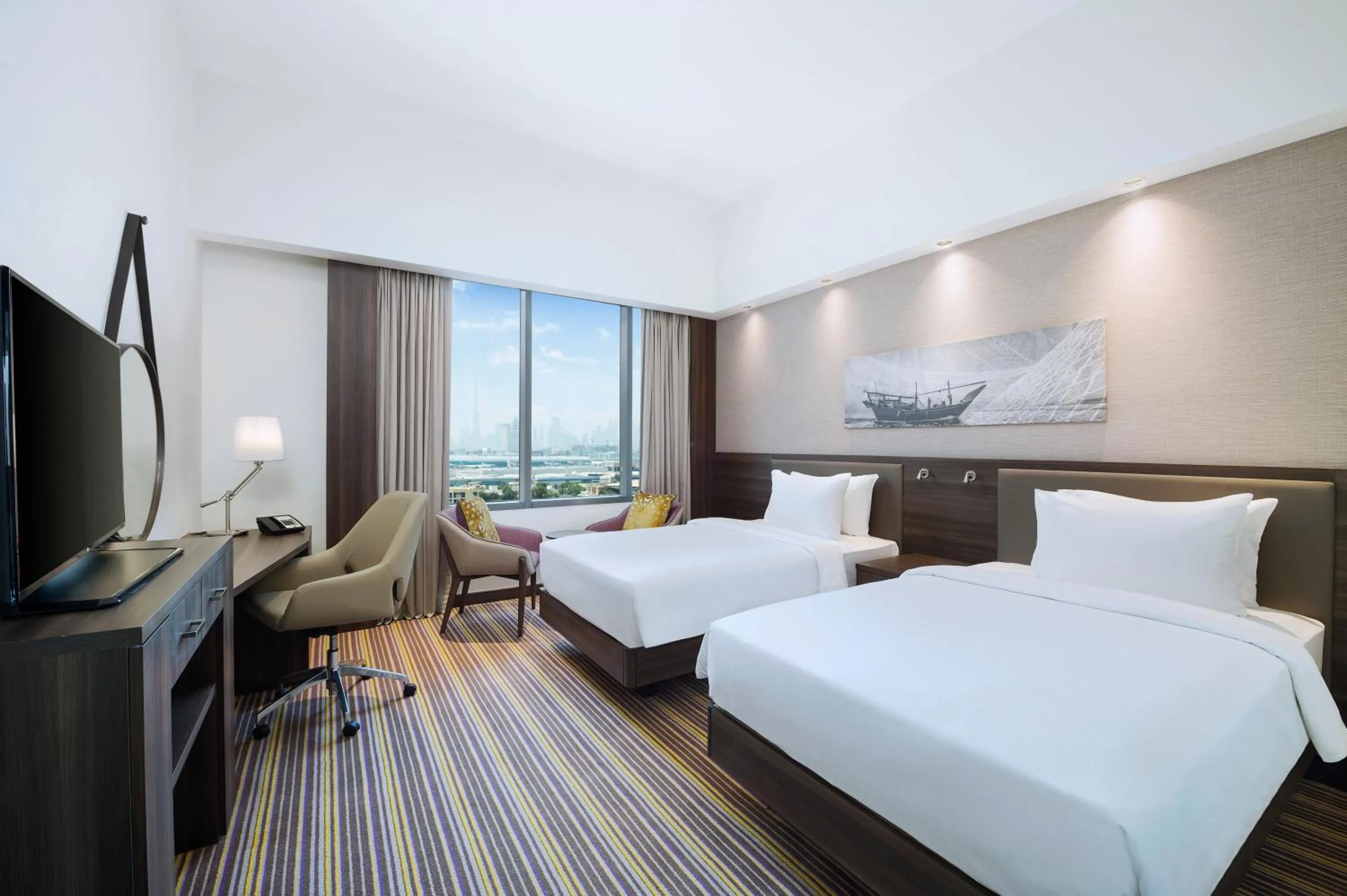 Twin Room - Smoking in Hampton By Hilton Dubai Airport