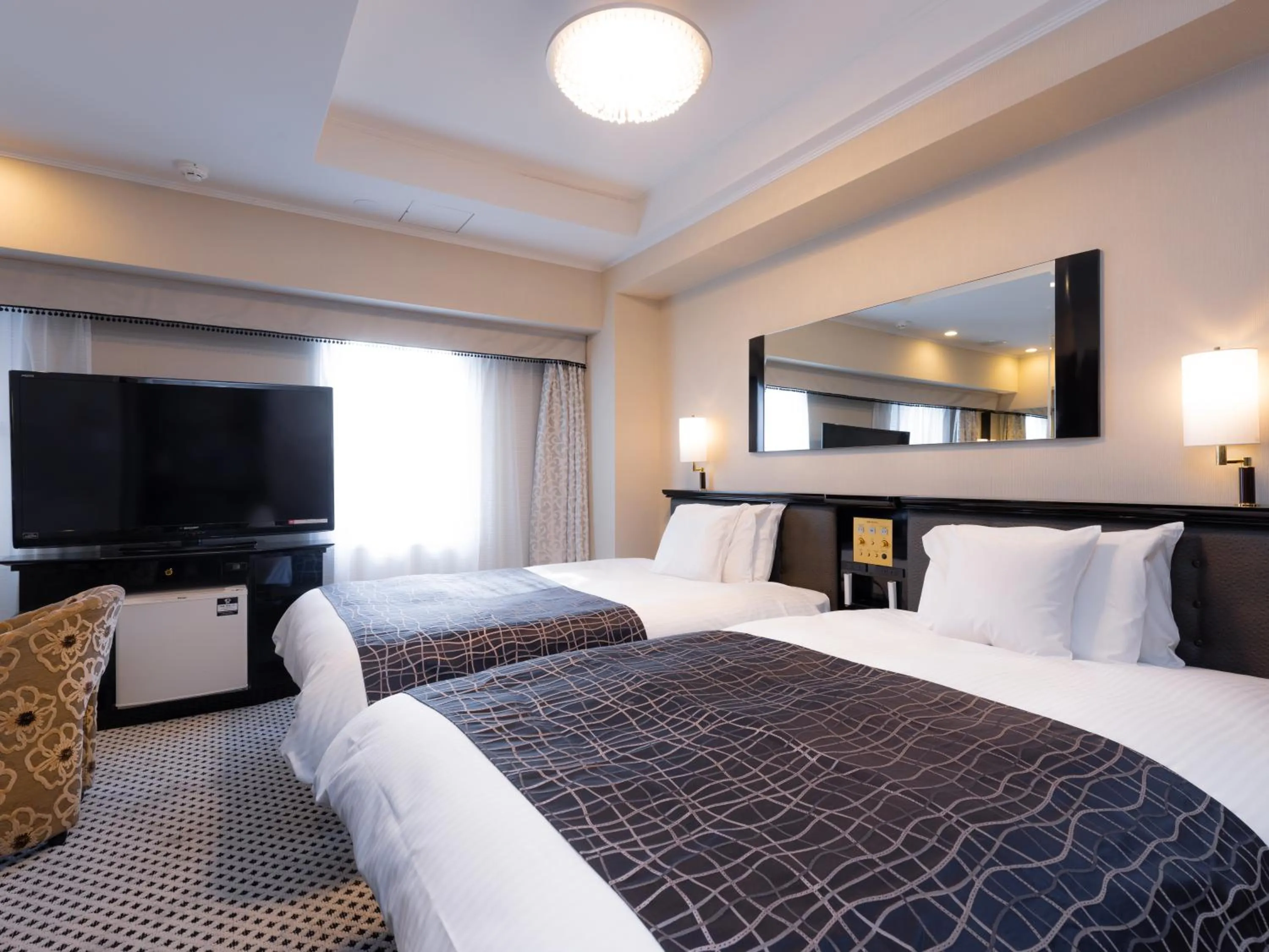 Deluxe Twin Room in APA Hotel Asakusa Kuramae