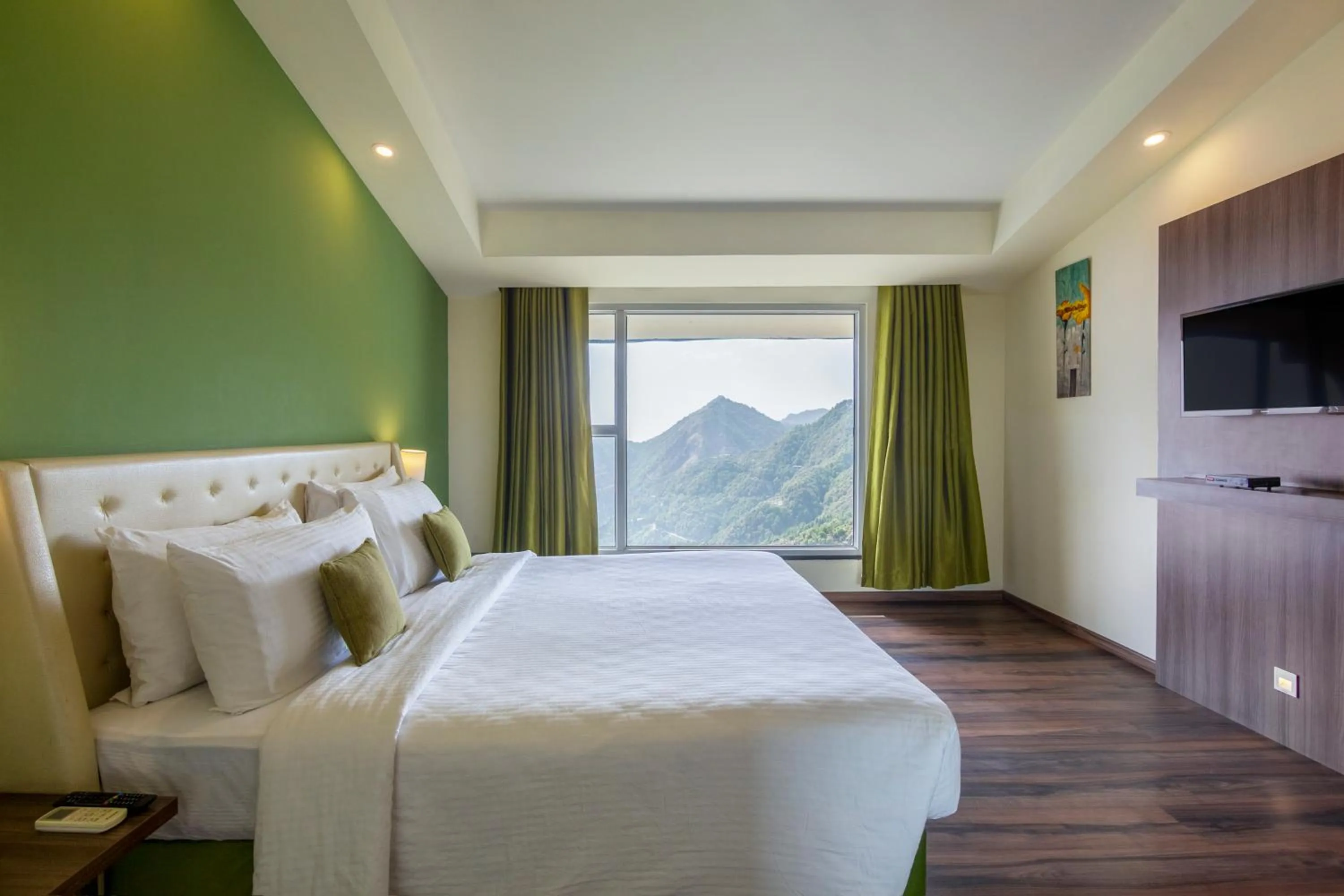 Valley View Suite with Balcony in Sterling Mussoorie