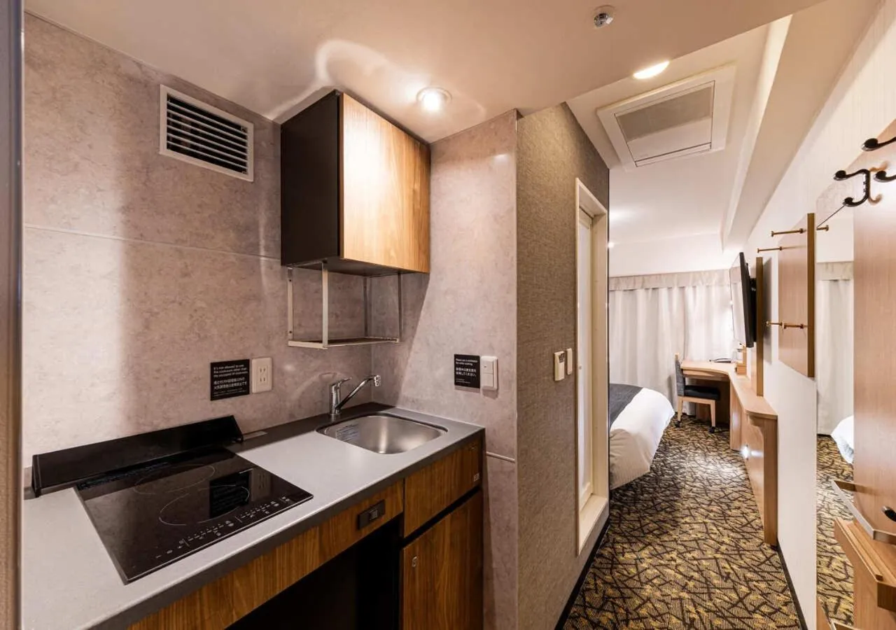 King Room - single occupancy - Non-Smoking with Kitchen in APA Hotel Kyoto Gion Excellent