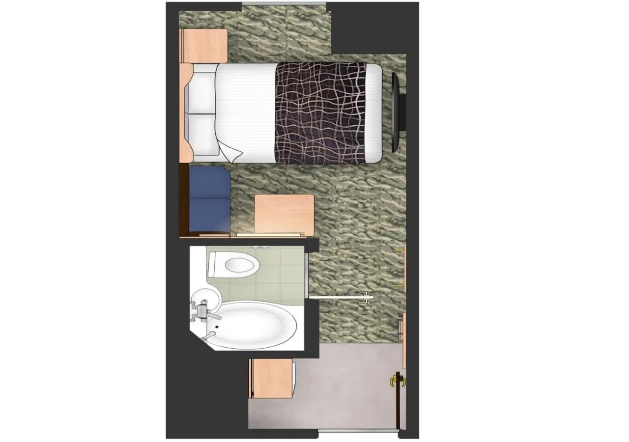 Cozy Room - single occupancy - Non-Smoking in APA Hotel Kyoto Gion Excellent