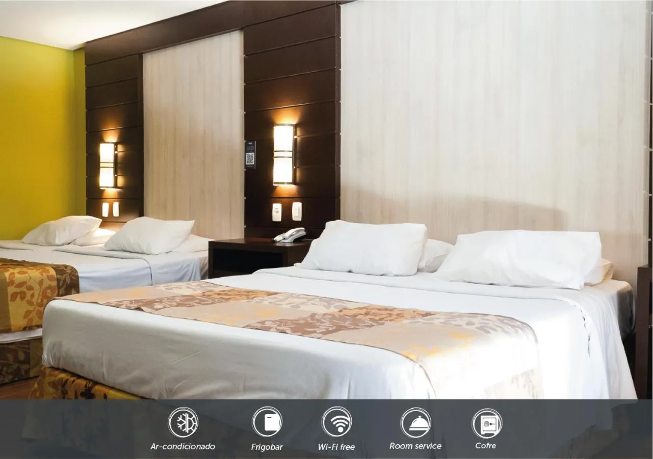 Superior Room with Two Double Beds in Master Gramado Hotel - Espaço Kids Incrível