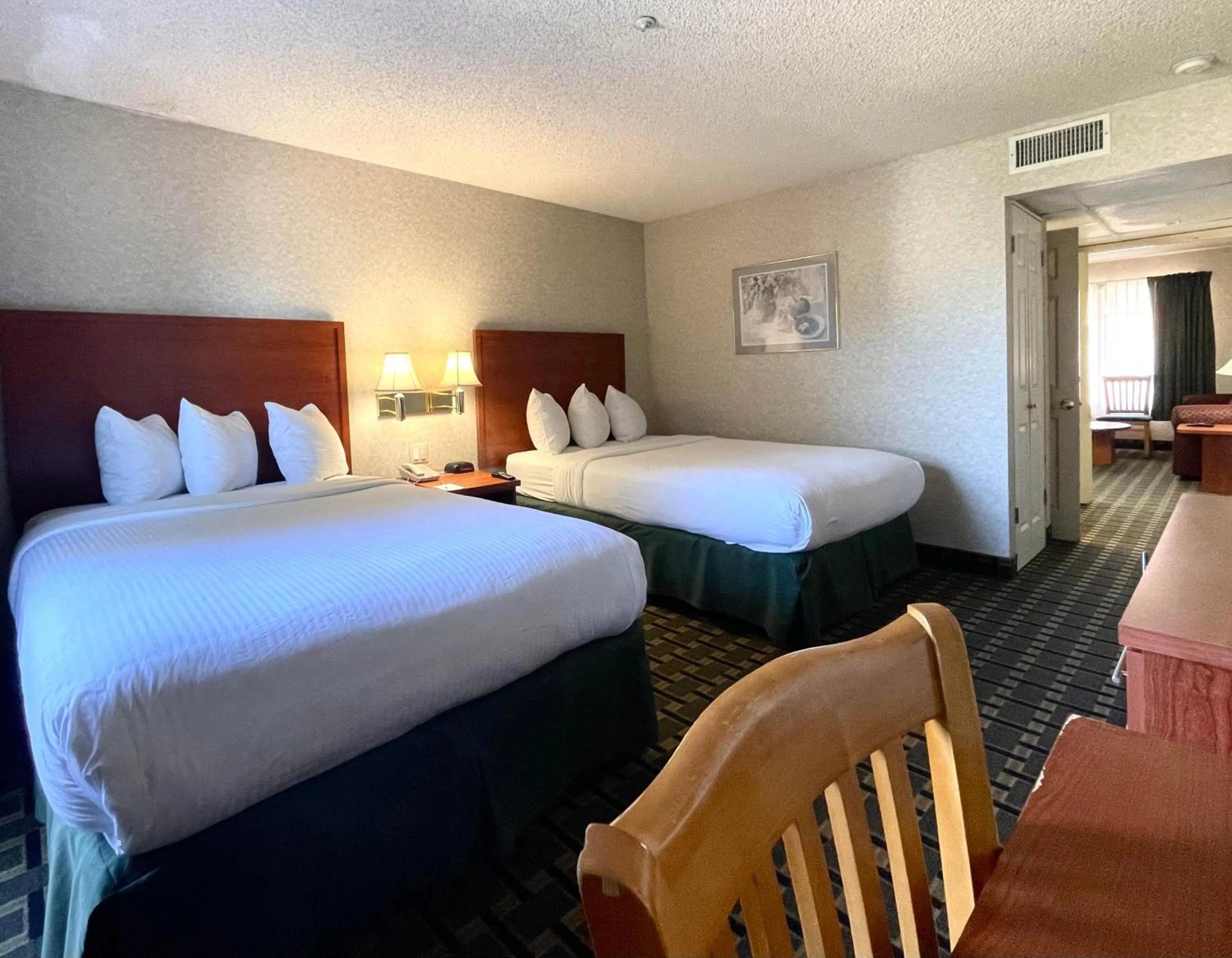 Double Suite with Two Double Beds- Non-Smoking in Ramada by Wyndham South El Monte