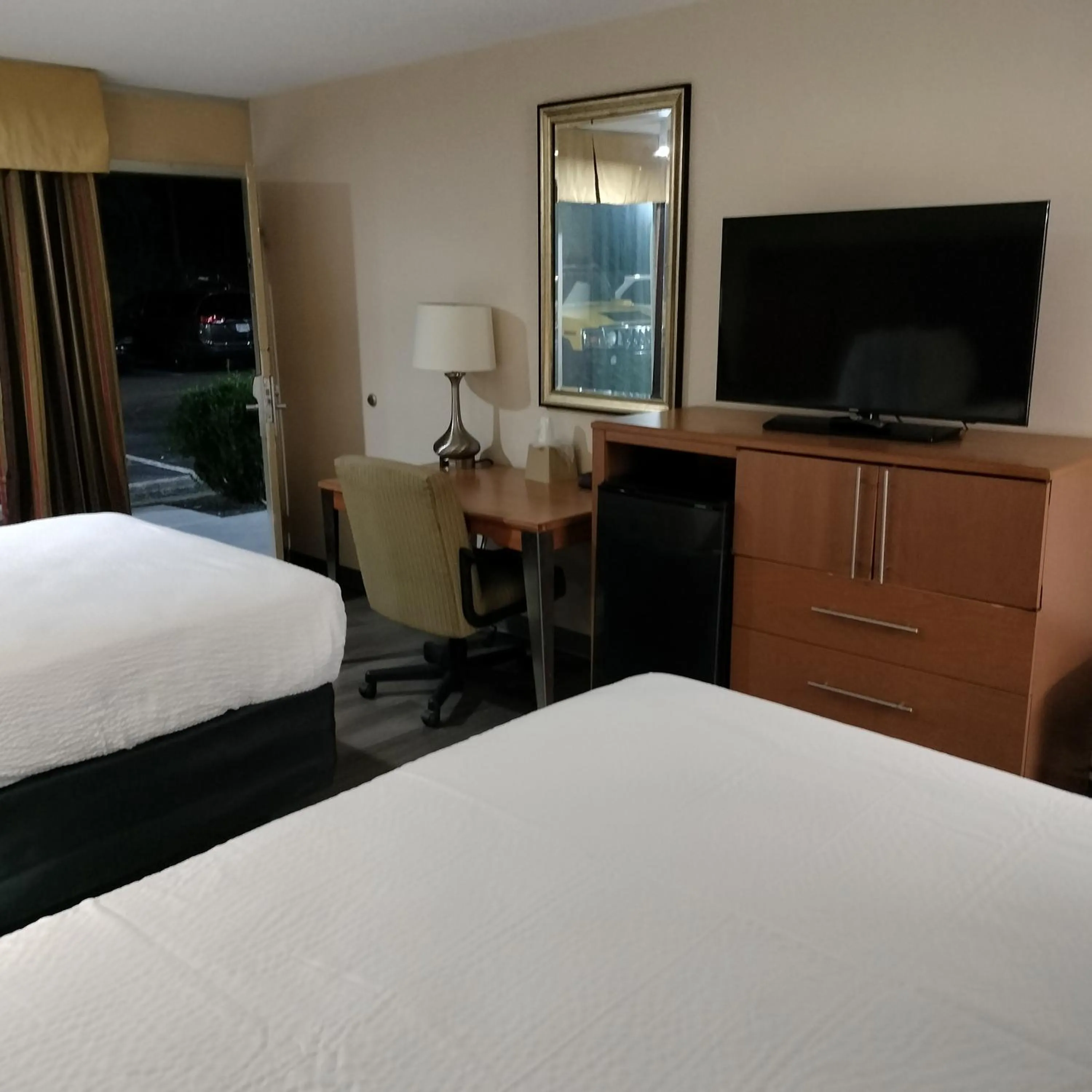 Room with Two Double Beds - Mobility Access/Non-Smoking in Days Inn & Conf Center by Wyndham Southern Pines Pinehurst