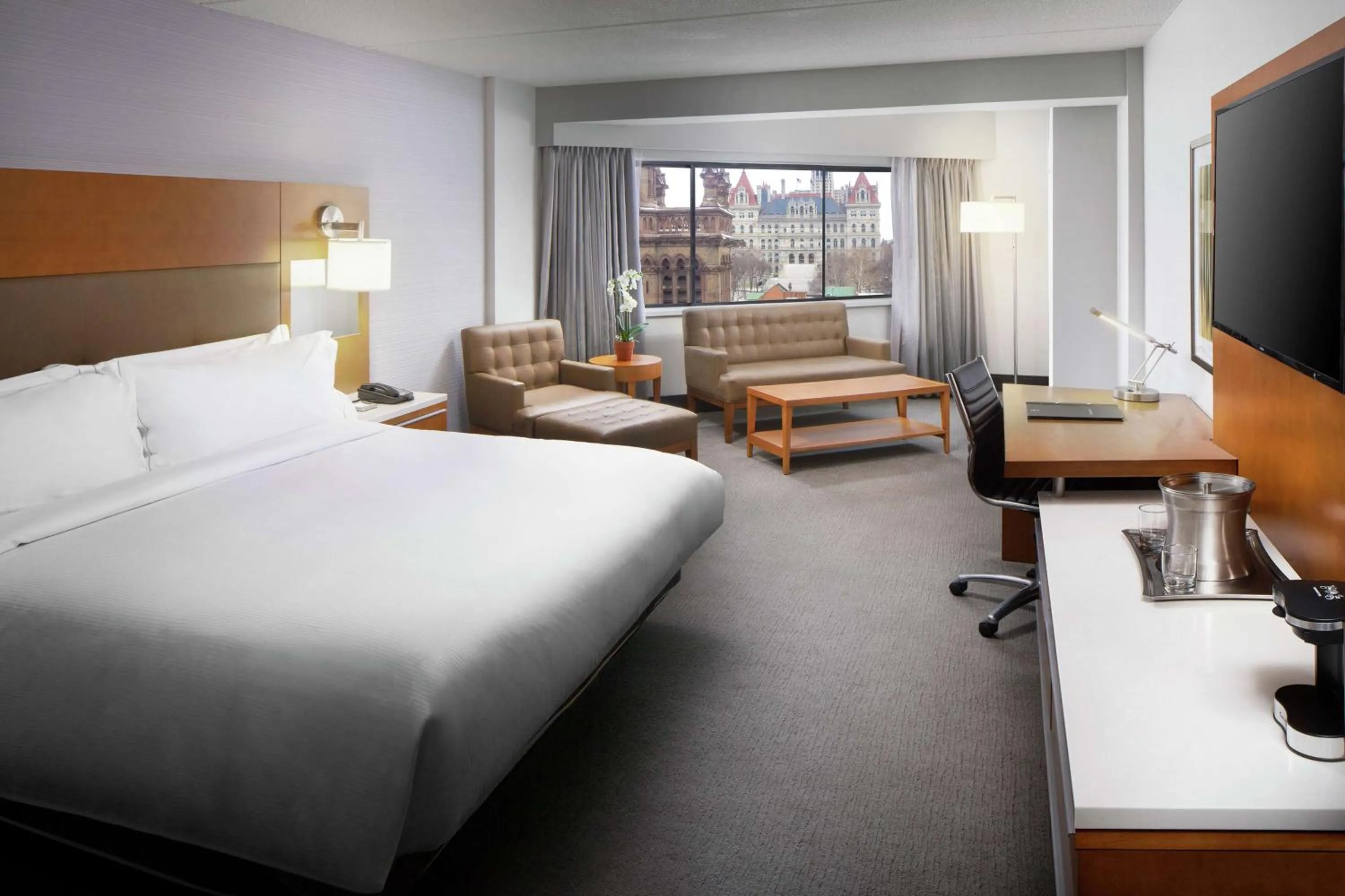Executive King Room in Hilton Albany