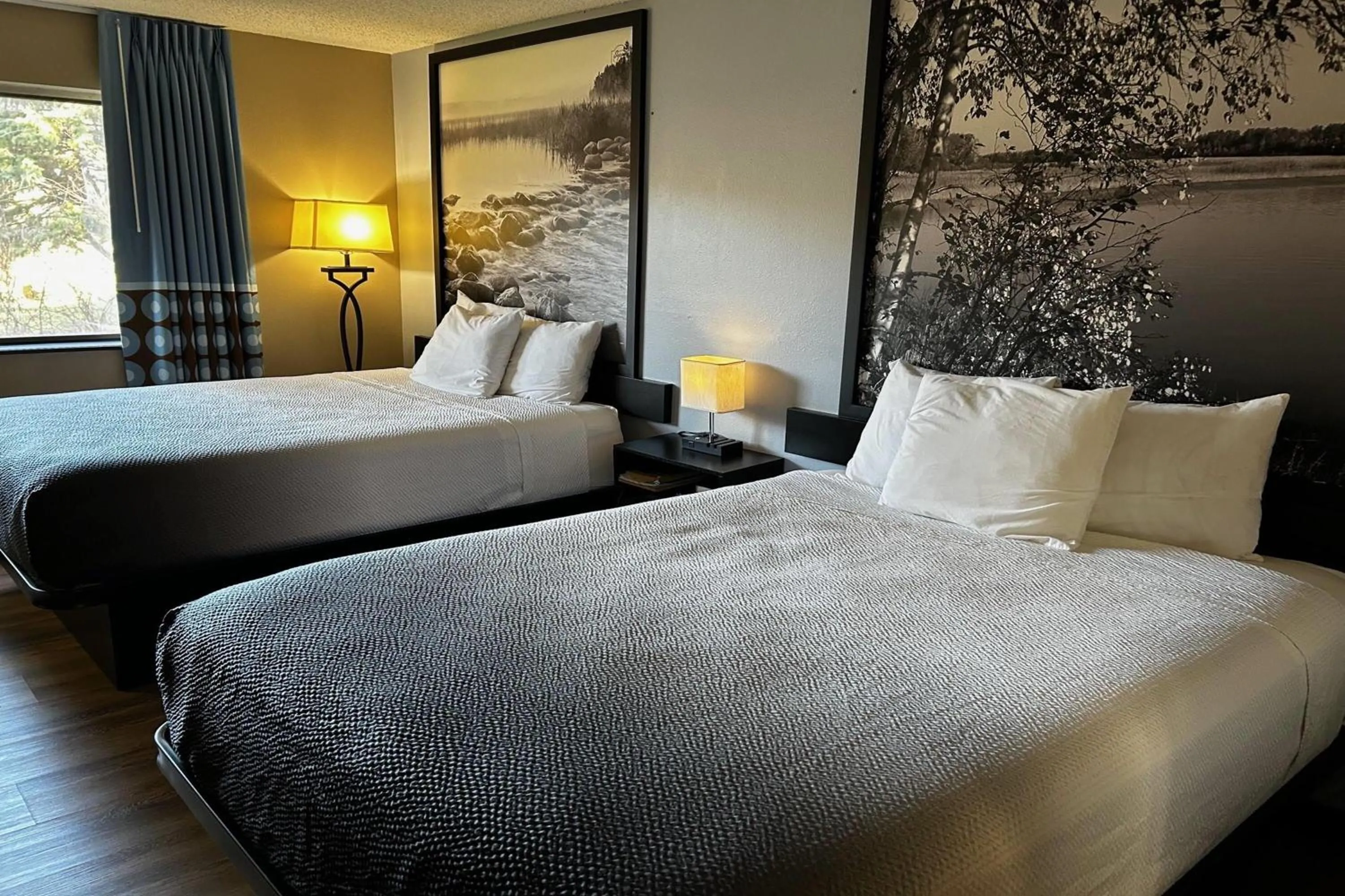 Double Room with Two Double Beds - Non-Smoking in Super 8 by Wyndham Estherville