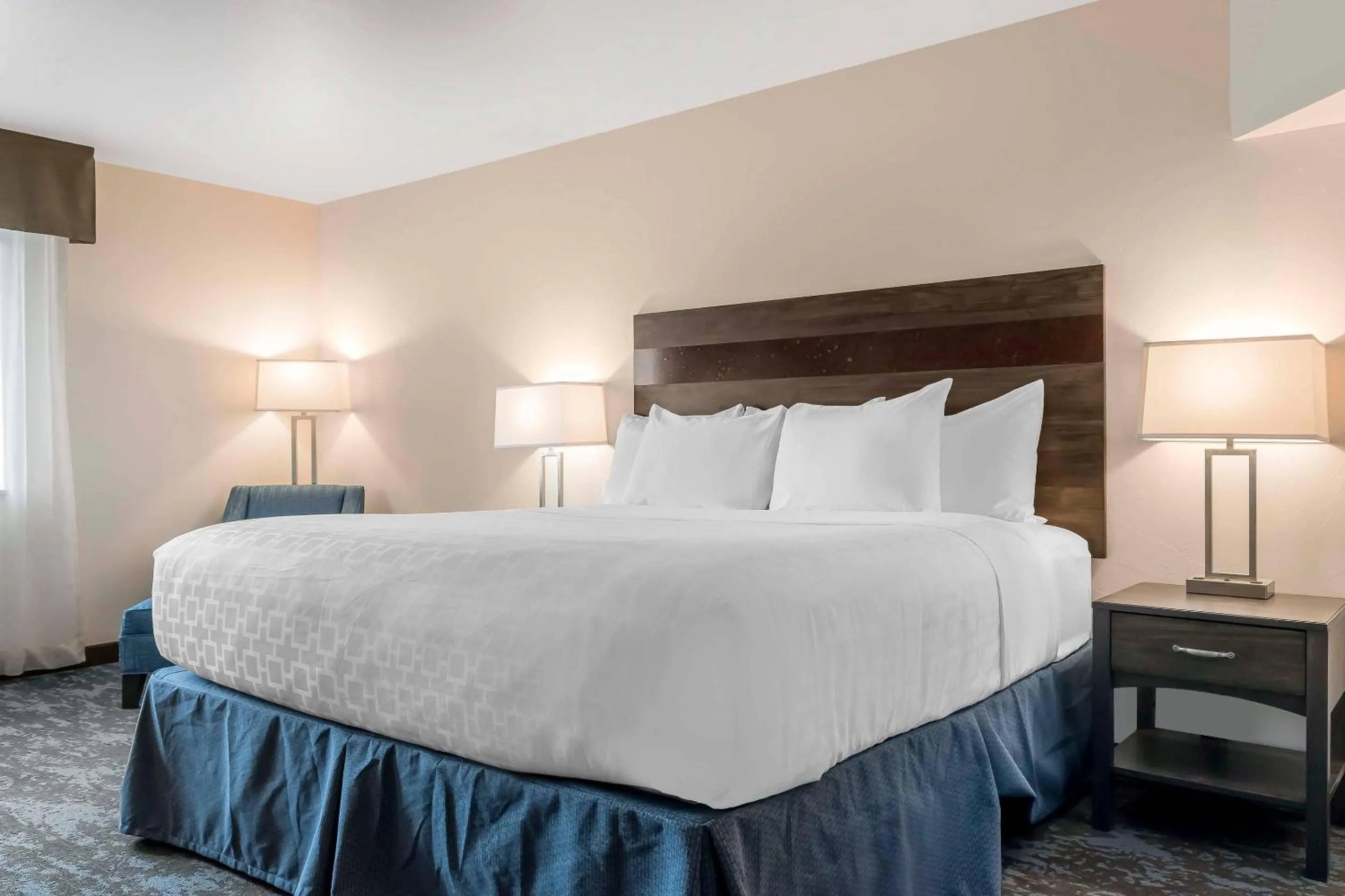 Standard King Room with Shower - Non-Smoking in Copper King Convention Center, an Ascend Collection Hotel