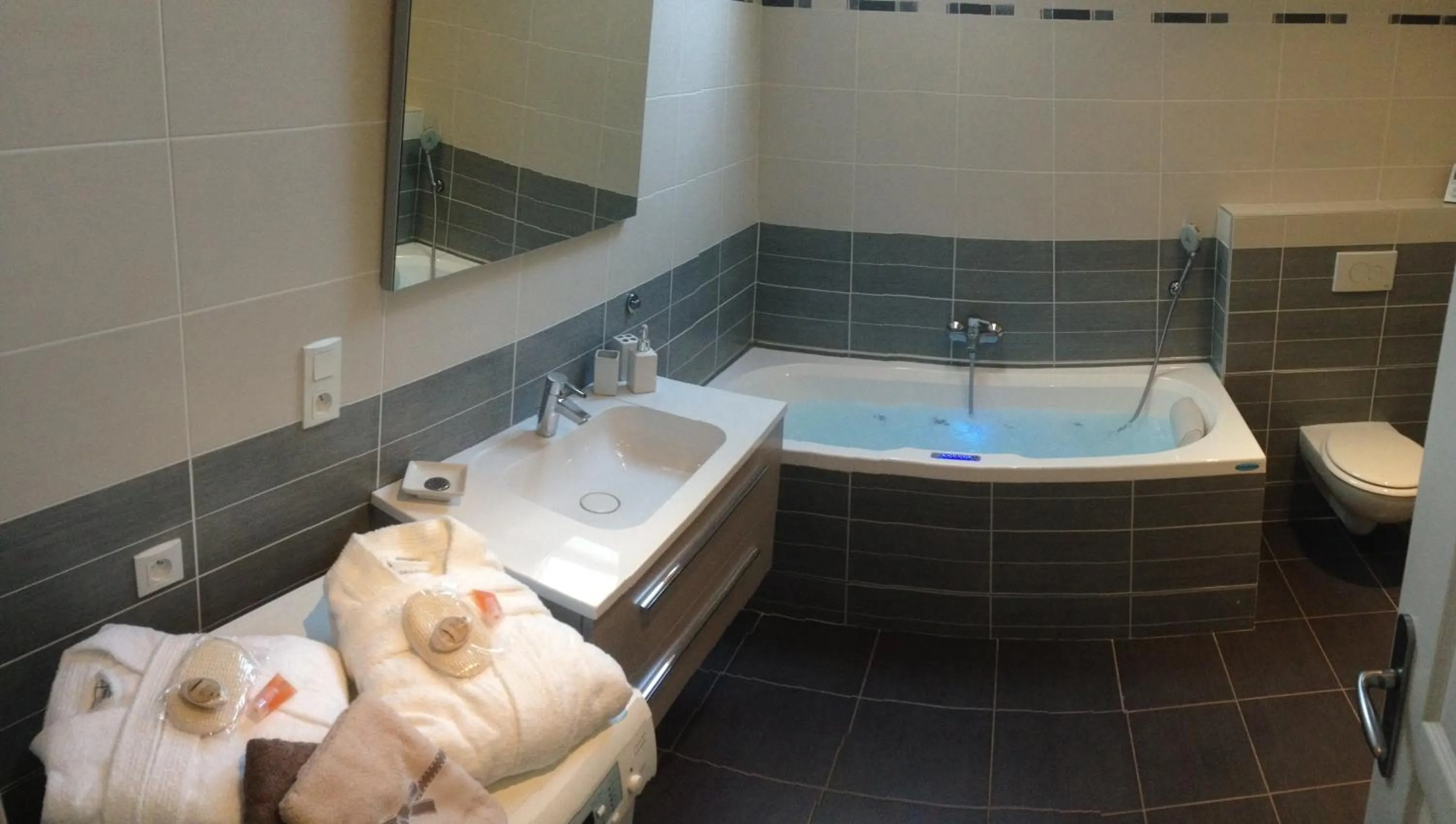 Two-Bedroom Apartment with Spa Bath in Hôtel & SPA Rodier