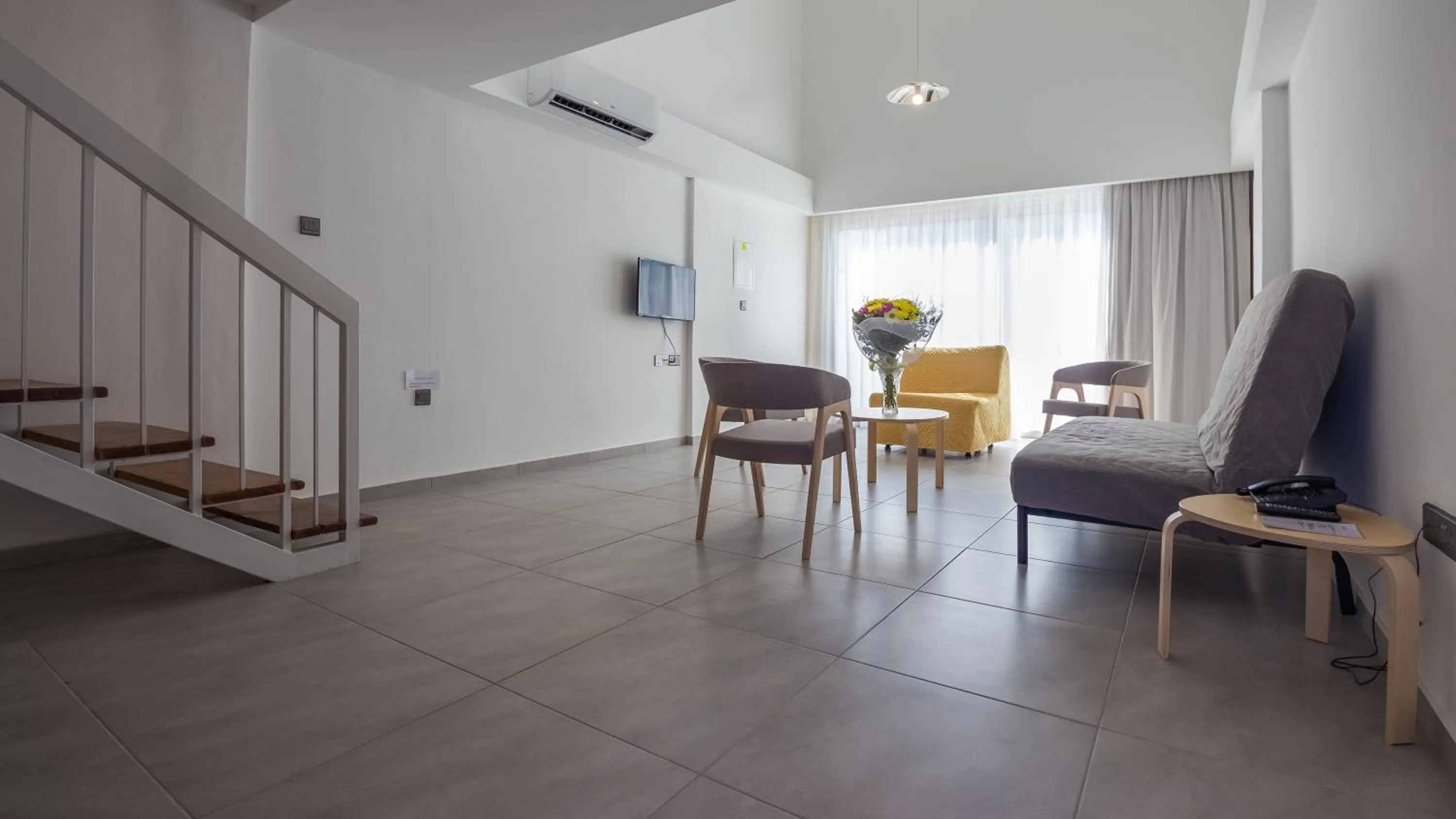 Loft Family Suite - Split Level (2 Adults + 2 Children) in Protaras Plaza Hotel