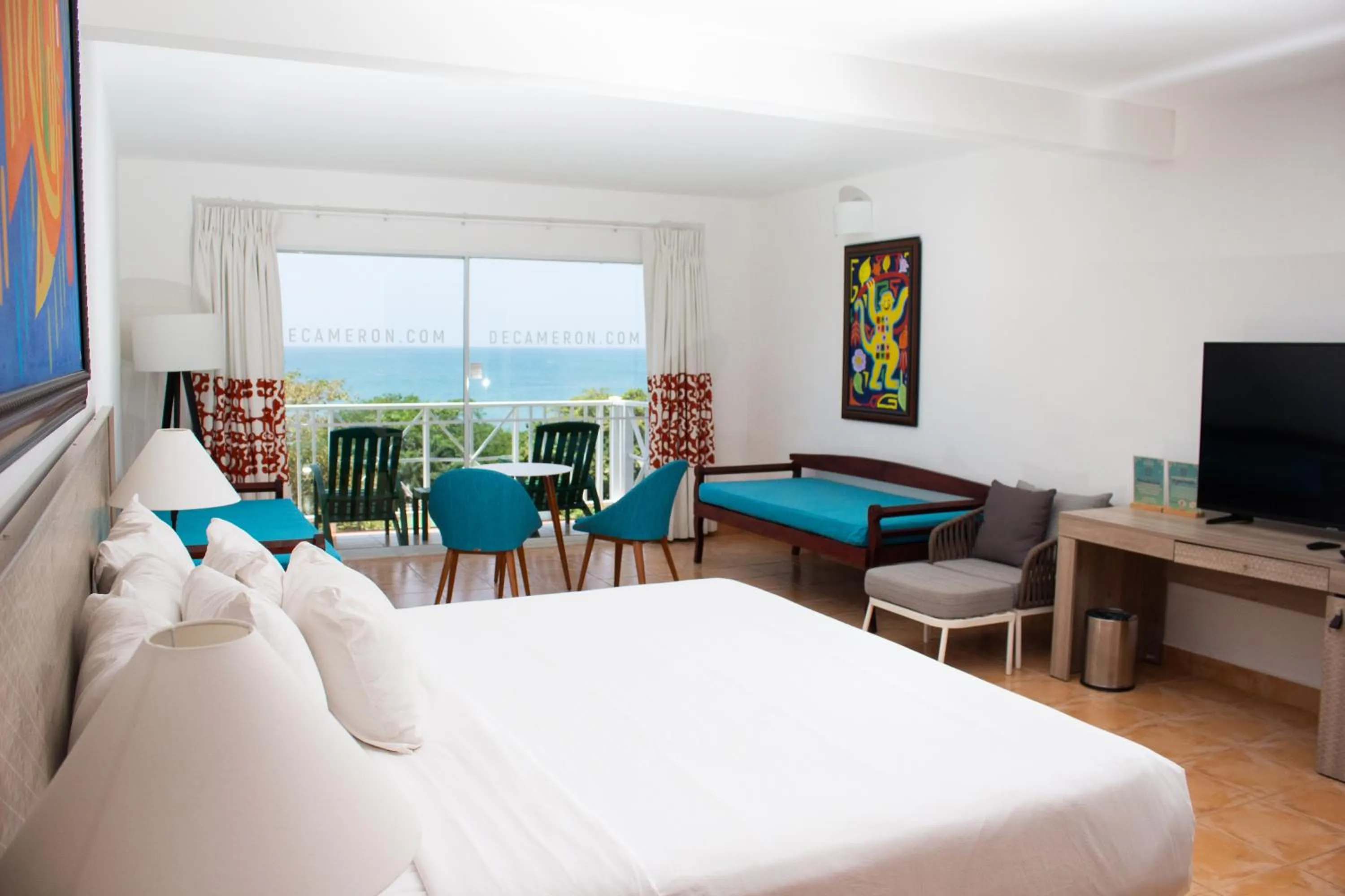 Deluxe Double Room with Sea View in Grand Decameron Panama, A Trademark All Inclusive Resort