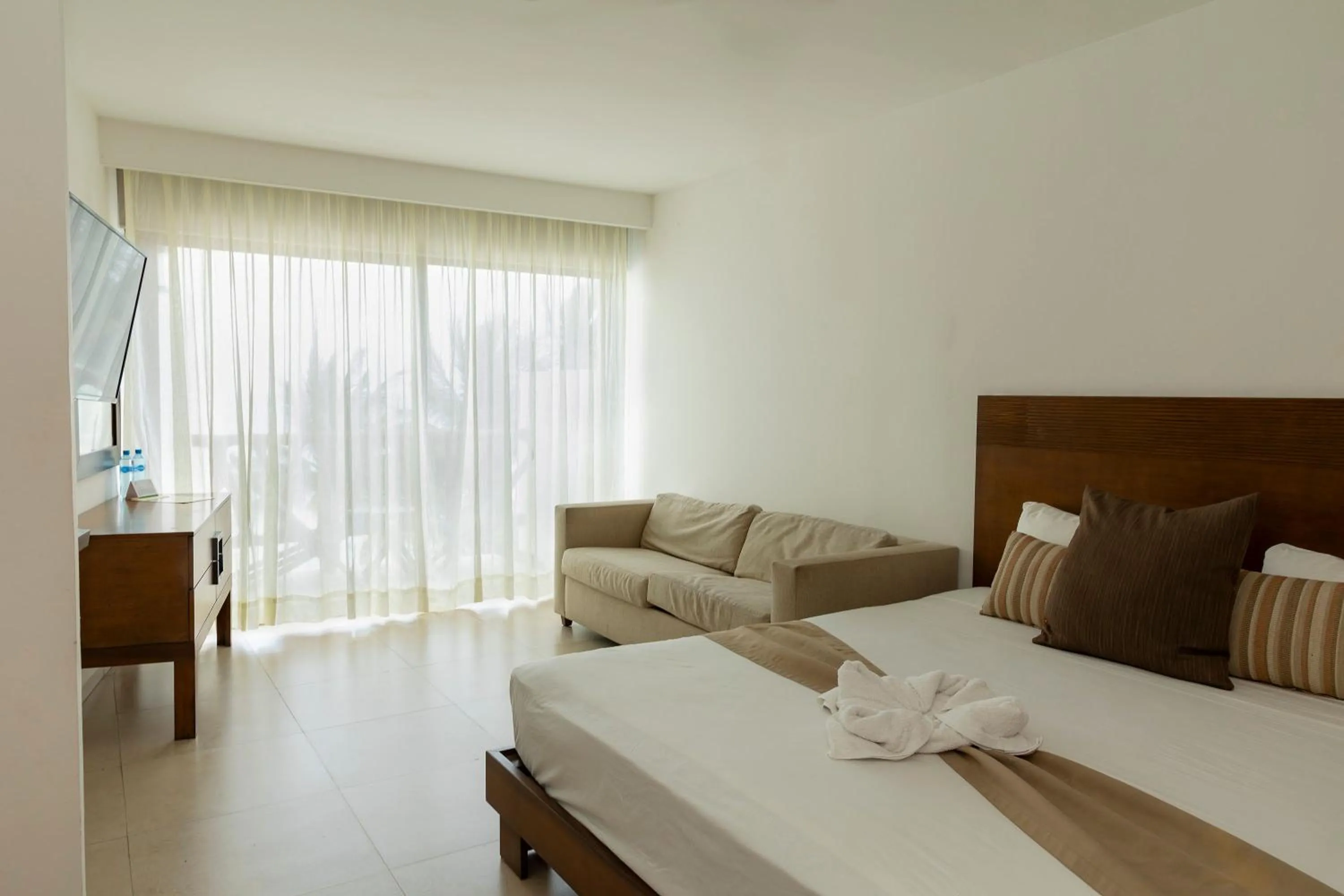 Deluxe Room with Side Sea View in Quinto Sole Boutique Hotel Mahahual