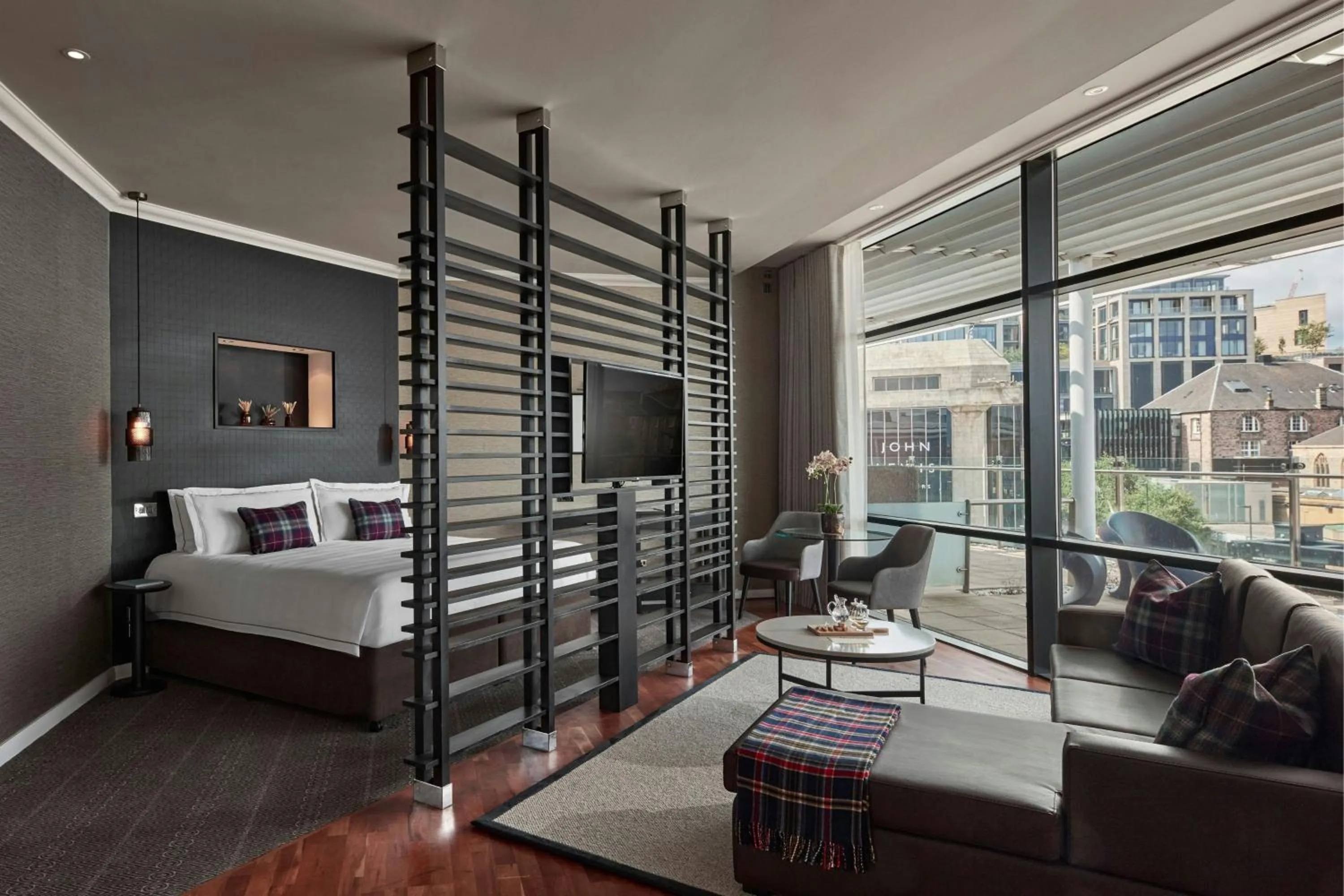New Town Terrace Suite, Studio Suite, 1 King, New Town view in The Glasshouse, Autograph Collection