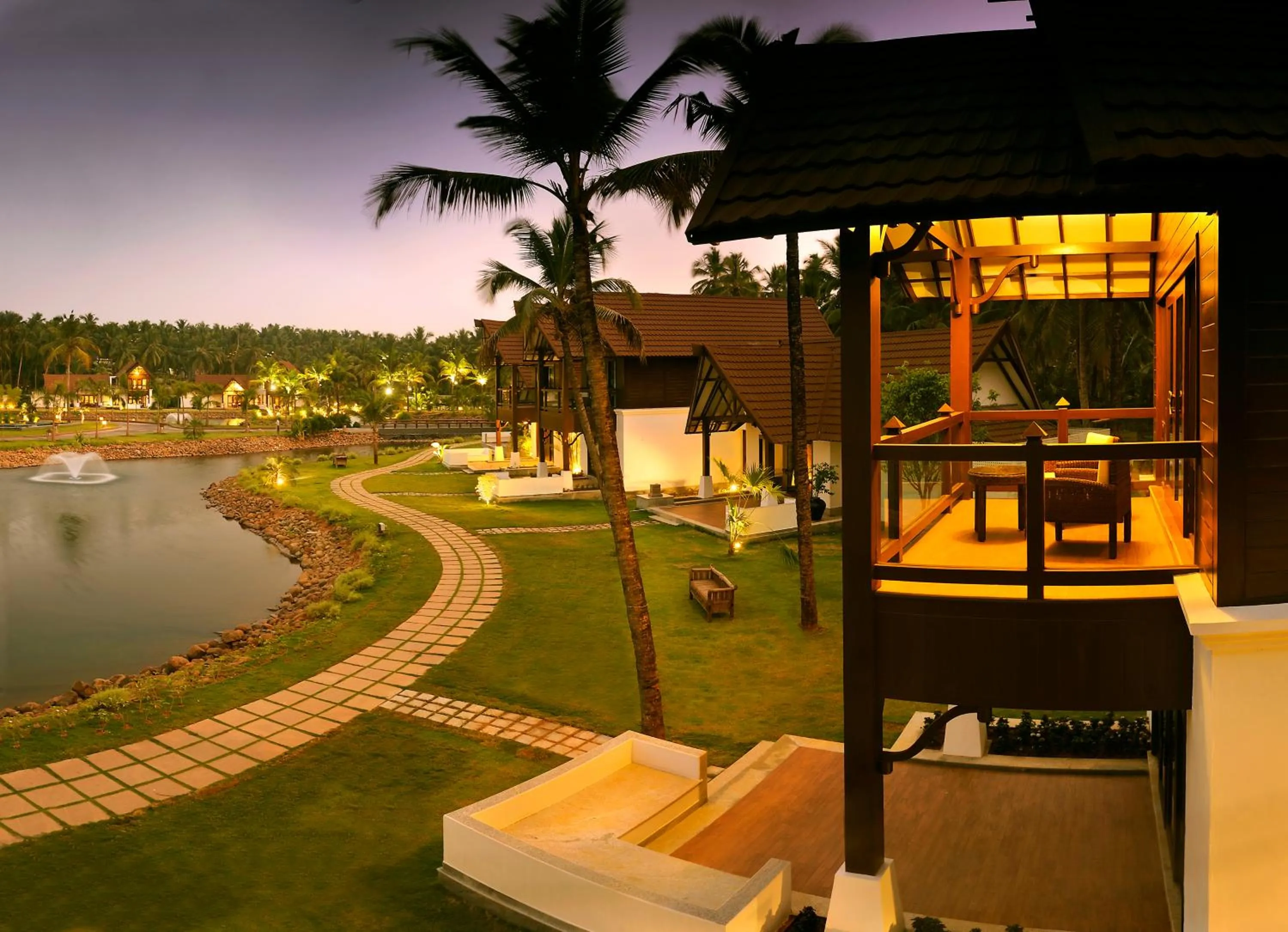 Deluxe Lagoon View Suite in The Lalit Resort & Spa Bekal