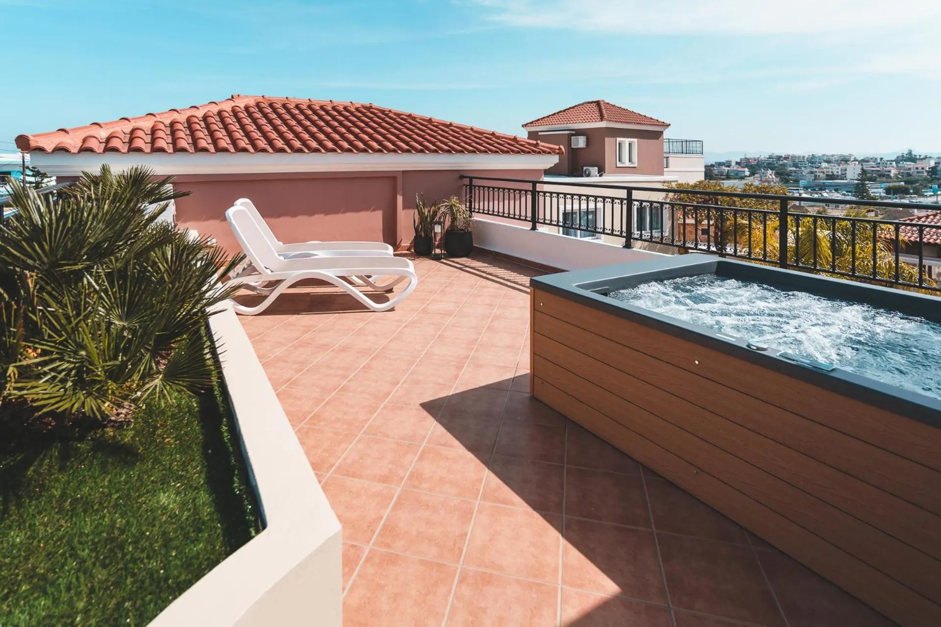 Superior Apartment with Jacuzzi in Zeus Village Resort - Adults Only