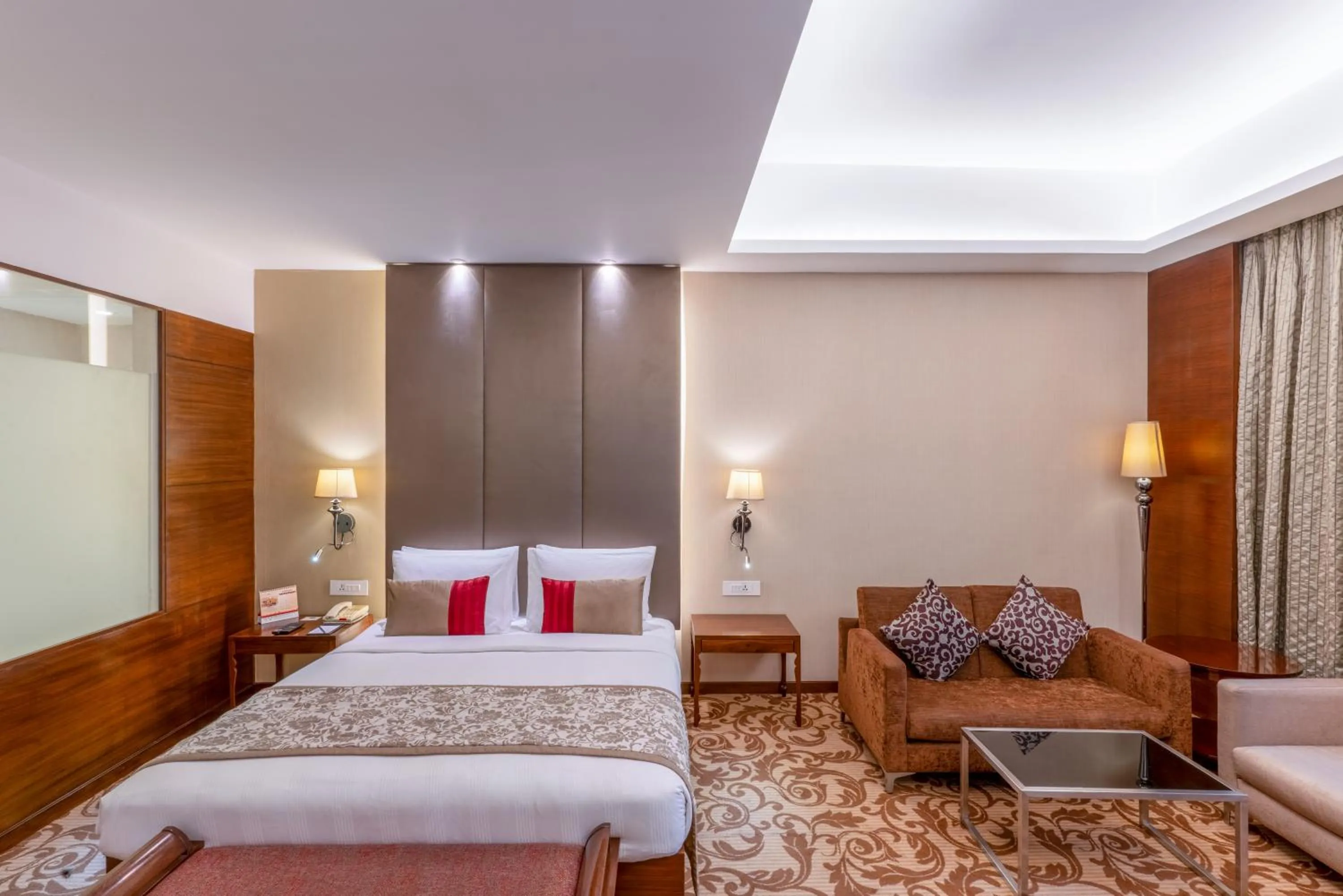 Suite Room with 2 Pints of Beer and 15 Minutes complimentary Foot Spa in Pride Plaza Hotel, Kolkata