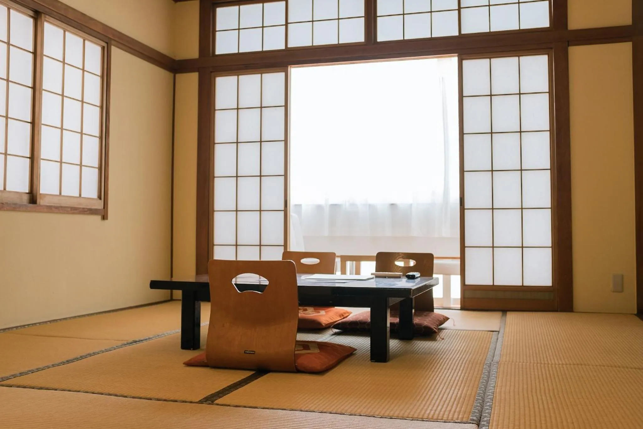 Triple Room with Shared Toilet - single occupancy in Guesthouse Sunline Beppu