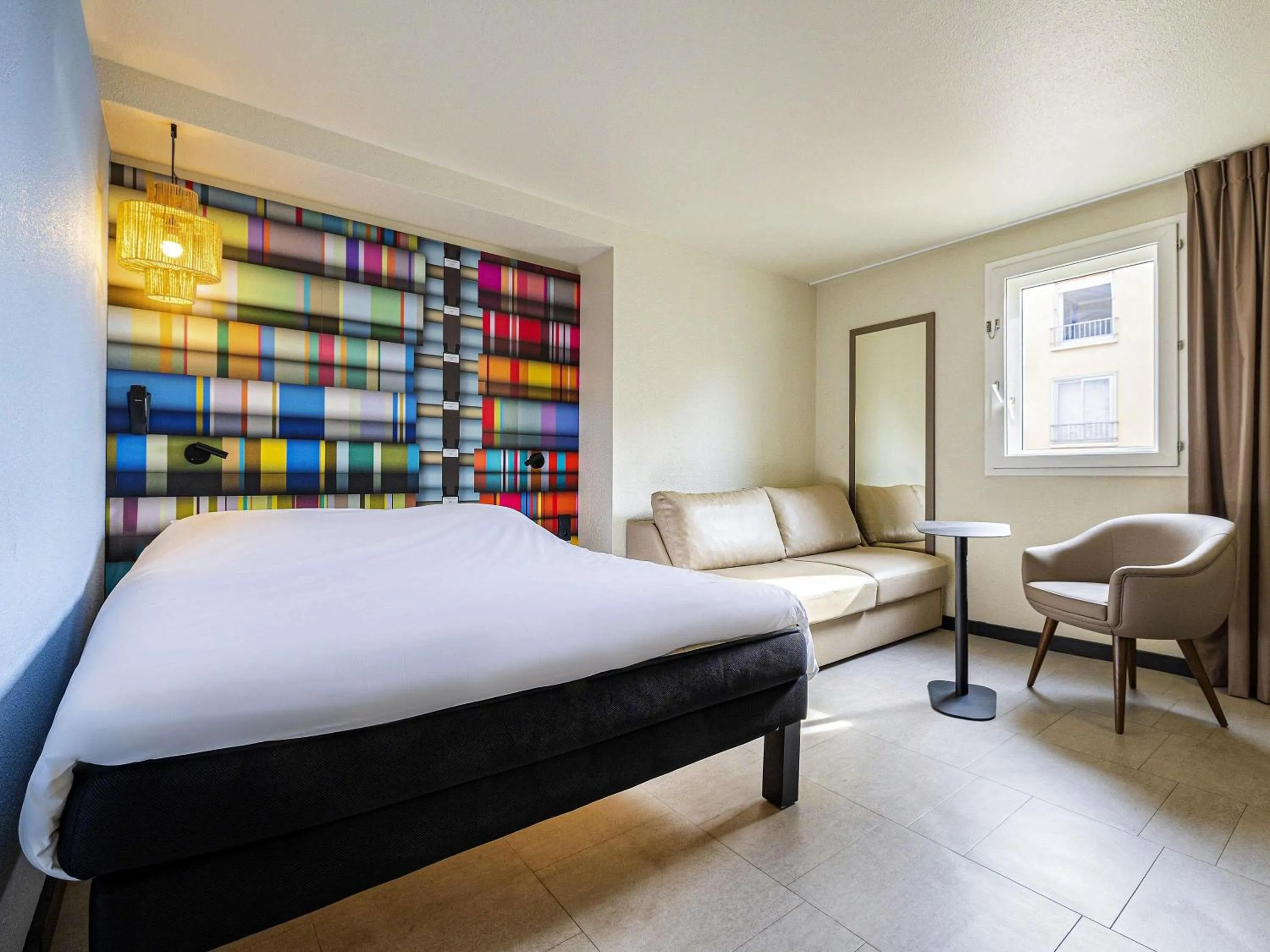 Standard Double Room with Sofa Bed in ibis Styles Perpignan Centre Gare