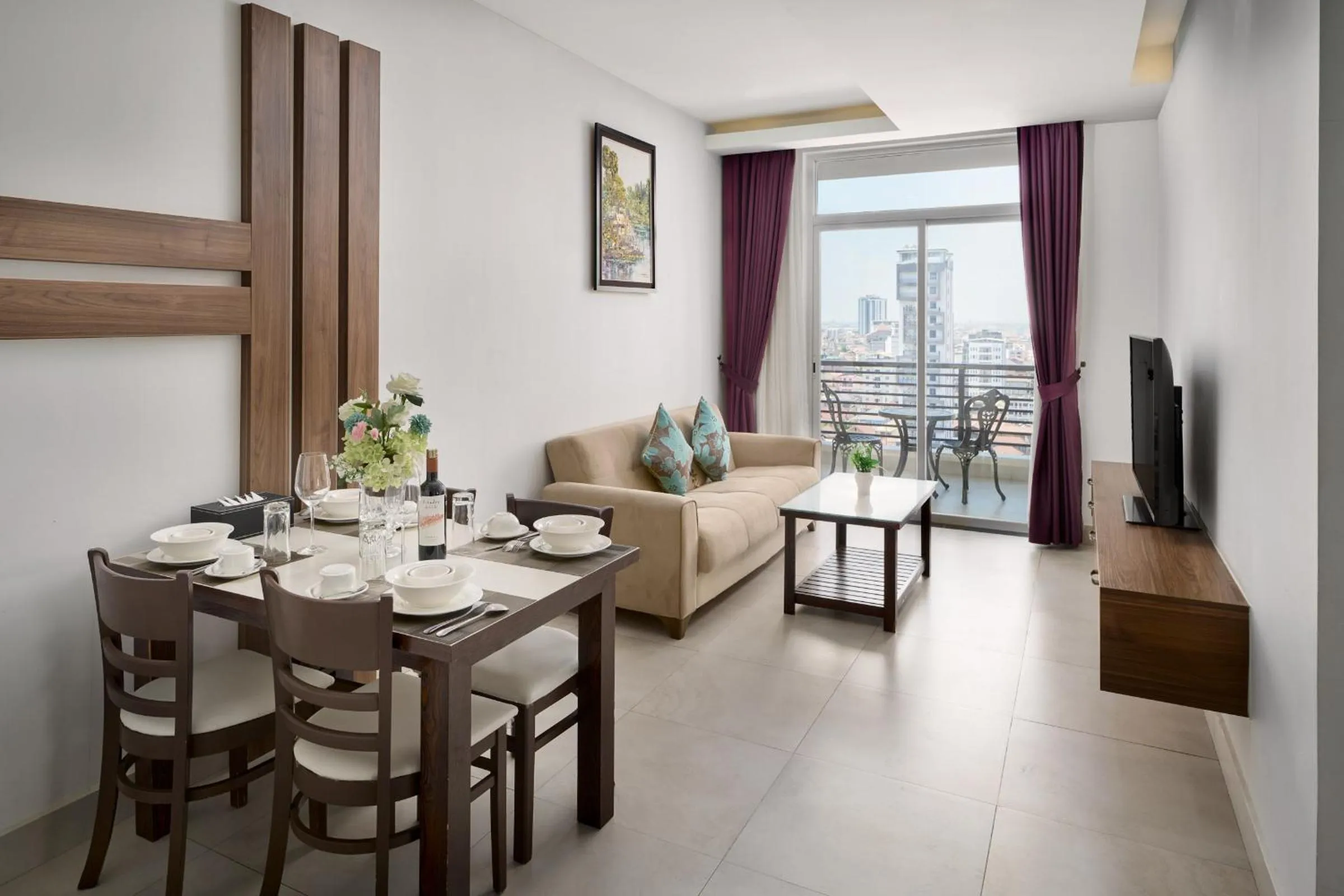 Two-Bedroom Apartment in Queen Mansion