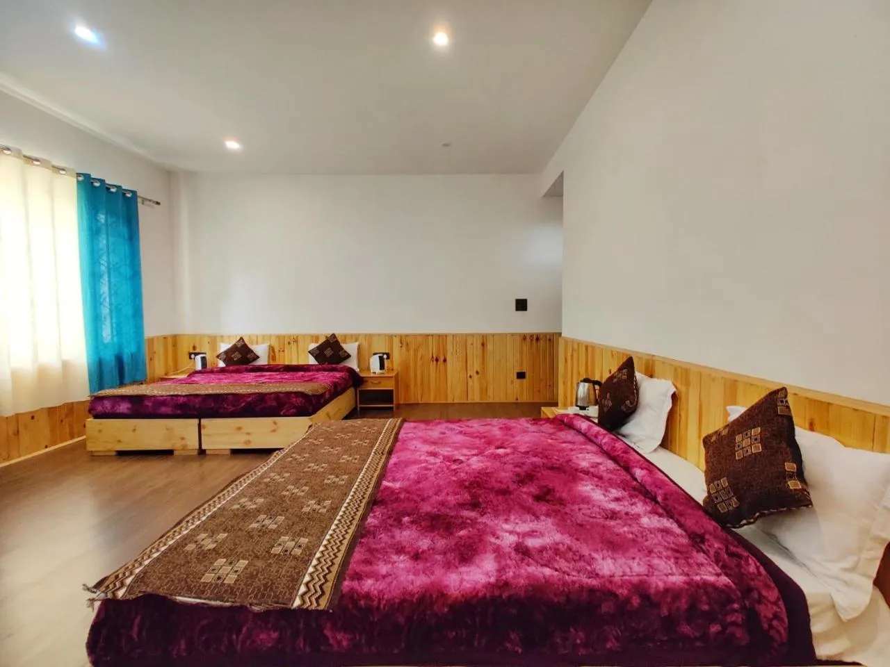 Family Room with Garden View in Glacier View Guest House