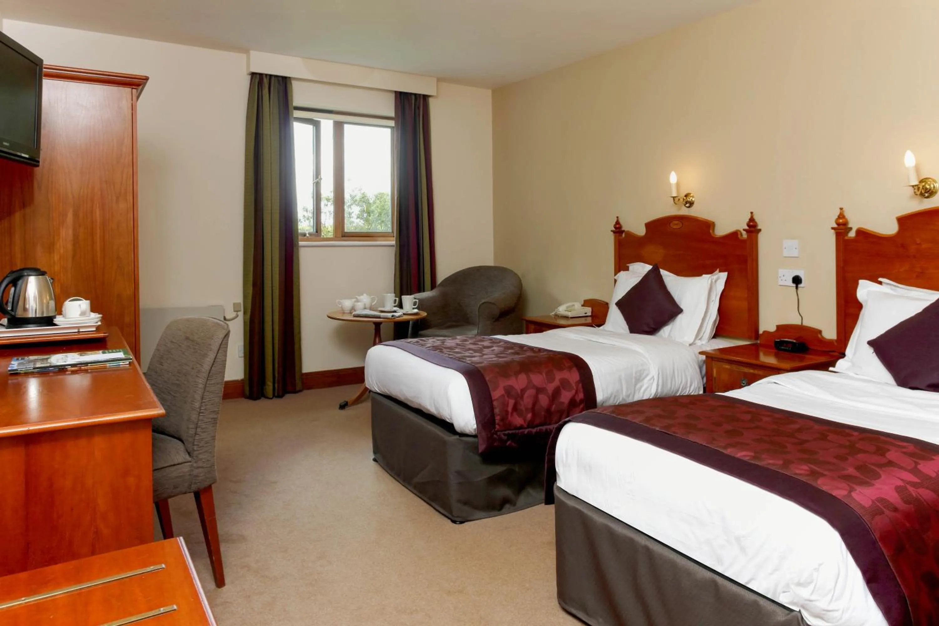 Twin Room with View - Non-Smoking in Garstang Country Hotel & Golf, Sure Hotel Collection