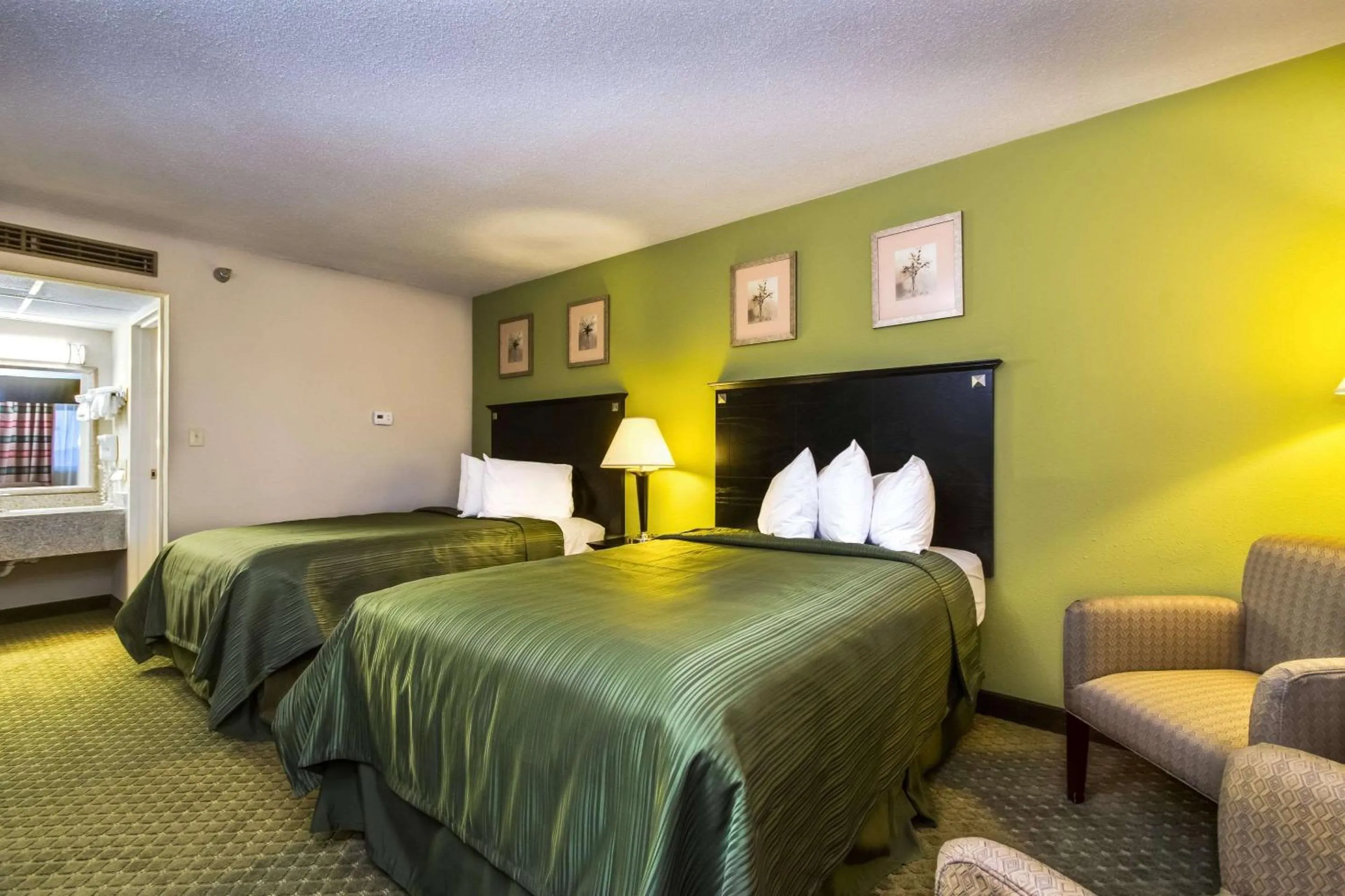Double Room with Two Double Beds in Quality Inn & Suites Moline - Quad Cities