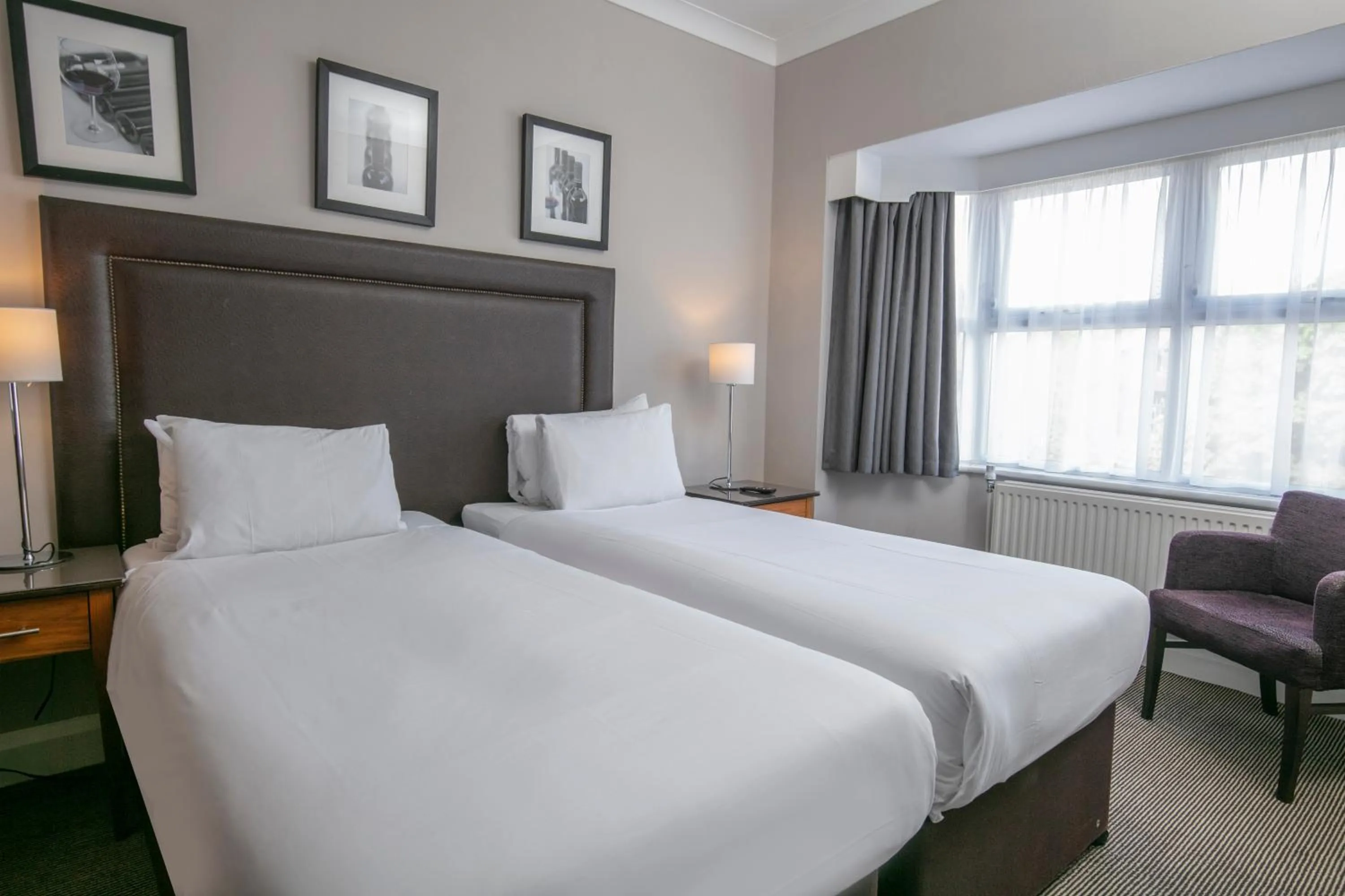 Twin Room in Bournemouth West Cliff Hotel & Spa