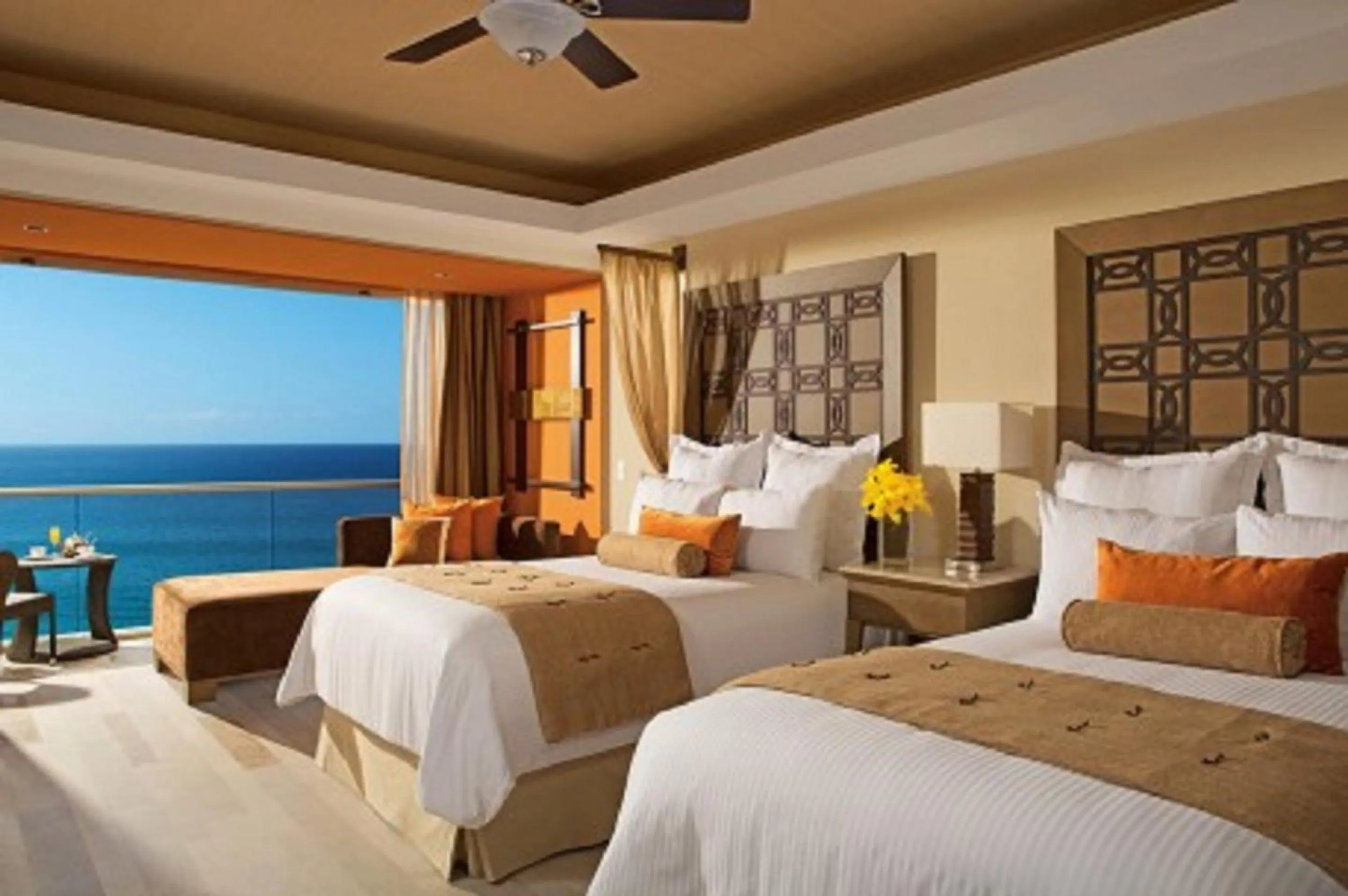 Junior Suite with Two Double Beds and Ocean View - single occupancy in Dreams Vallarta Bay Resorts & Spa - All Inclusive