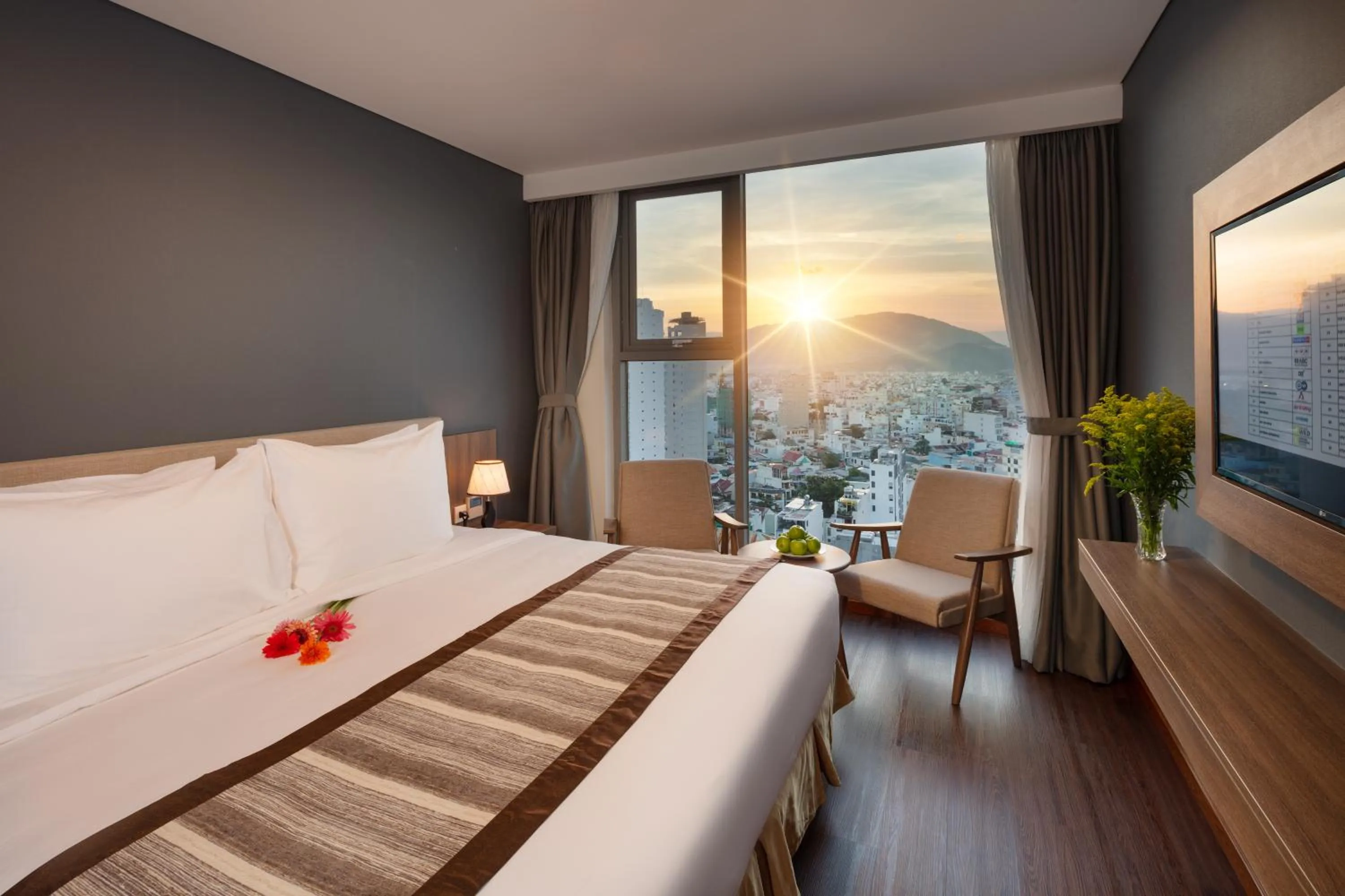 Deluxe Double or Twin Room with City View in Libra Hotel Nha Trang