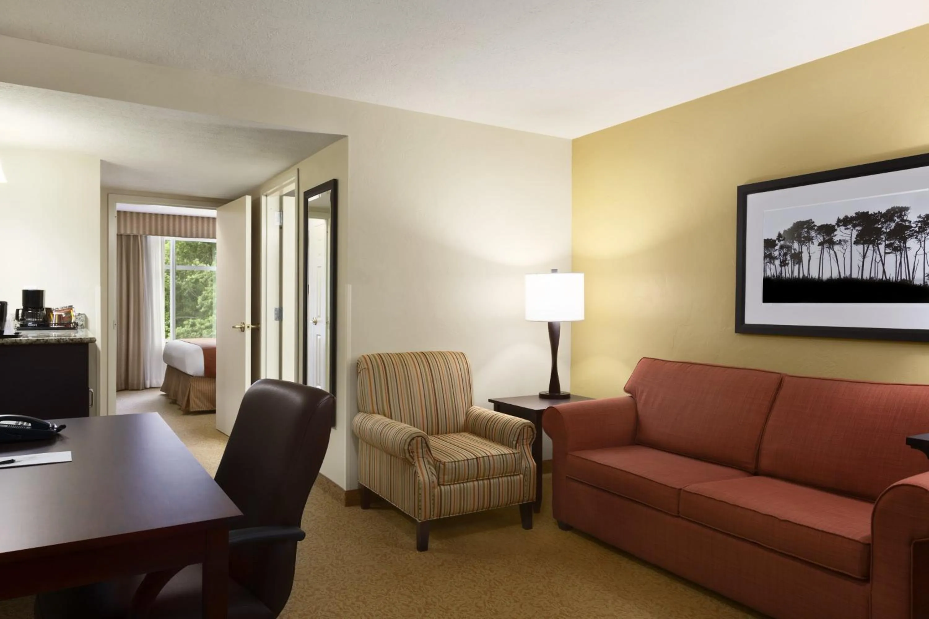 King Suite - Disability Access/Non Smoking in Country Inn & Suites by Radisson, Lawrenceville near Northside