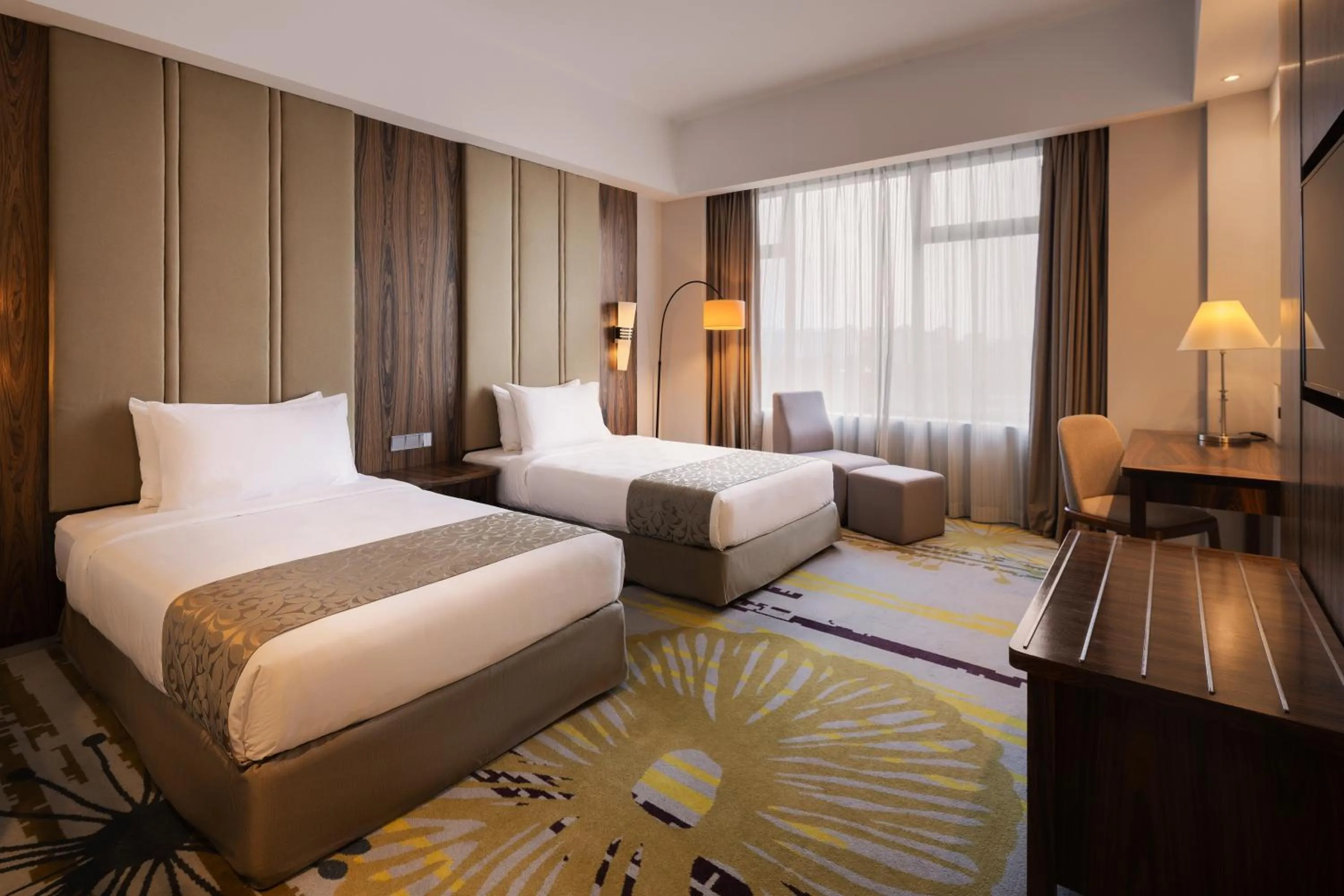 Deluxe Twin Room in Zenith Hotel Putrajaya