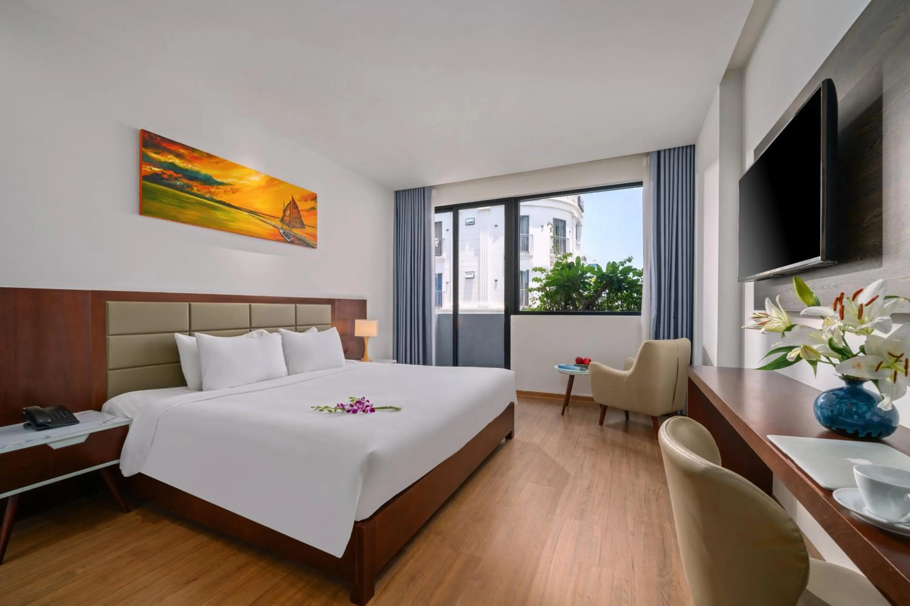 Senior Balcony Double (Welcome Fruit upon arrival) in Aria Grand Hotel & Spa