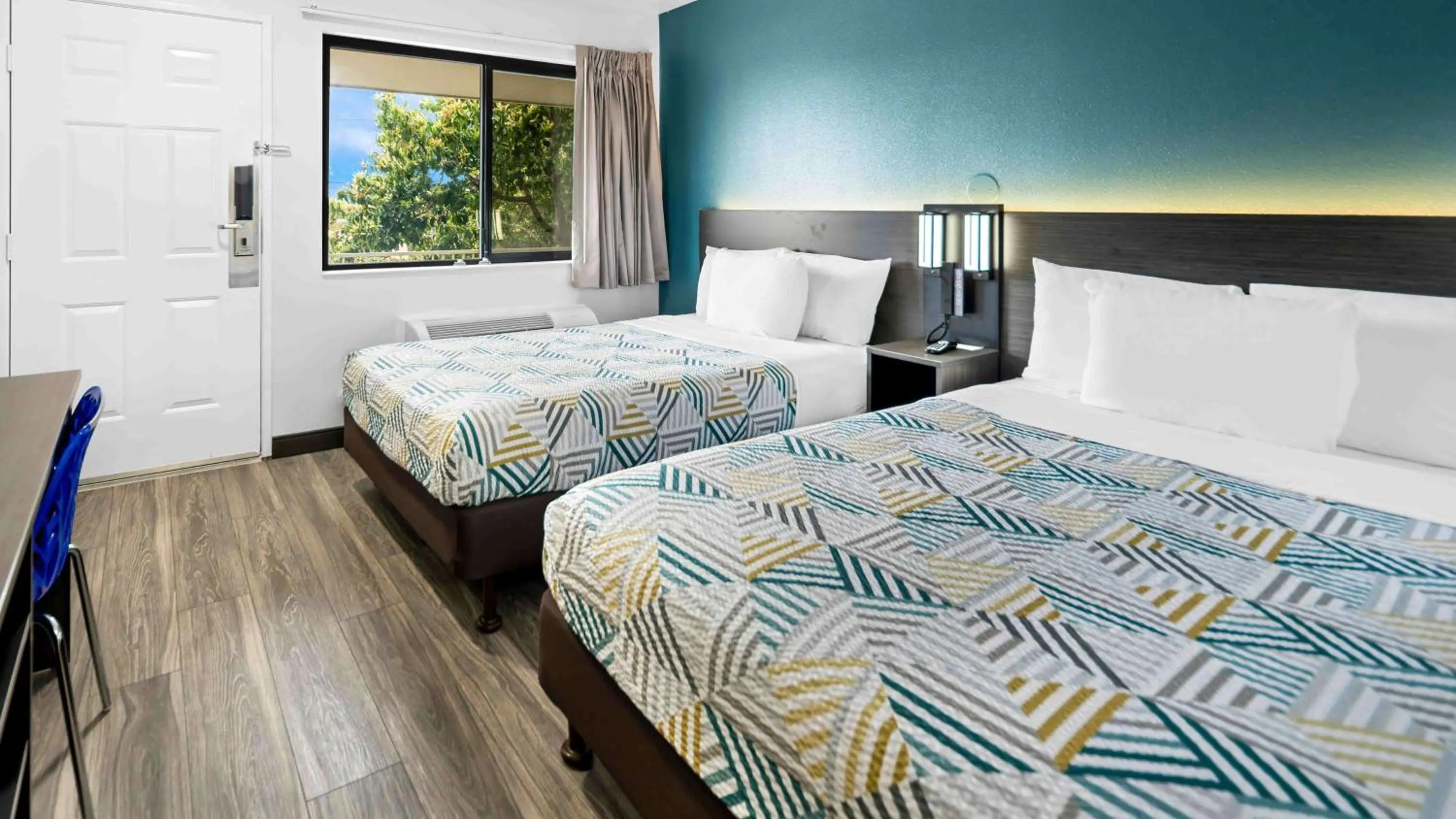 Quadruple Room in Motel 6-Monterey, CA