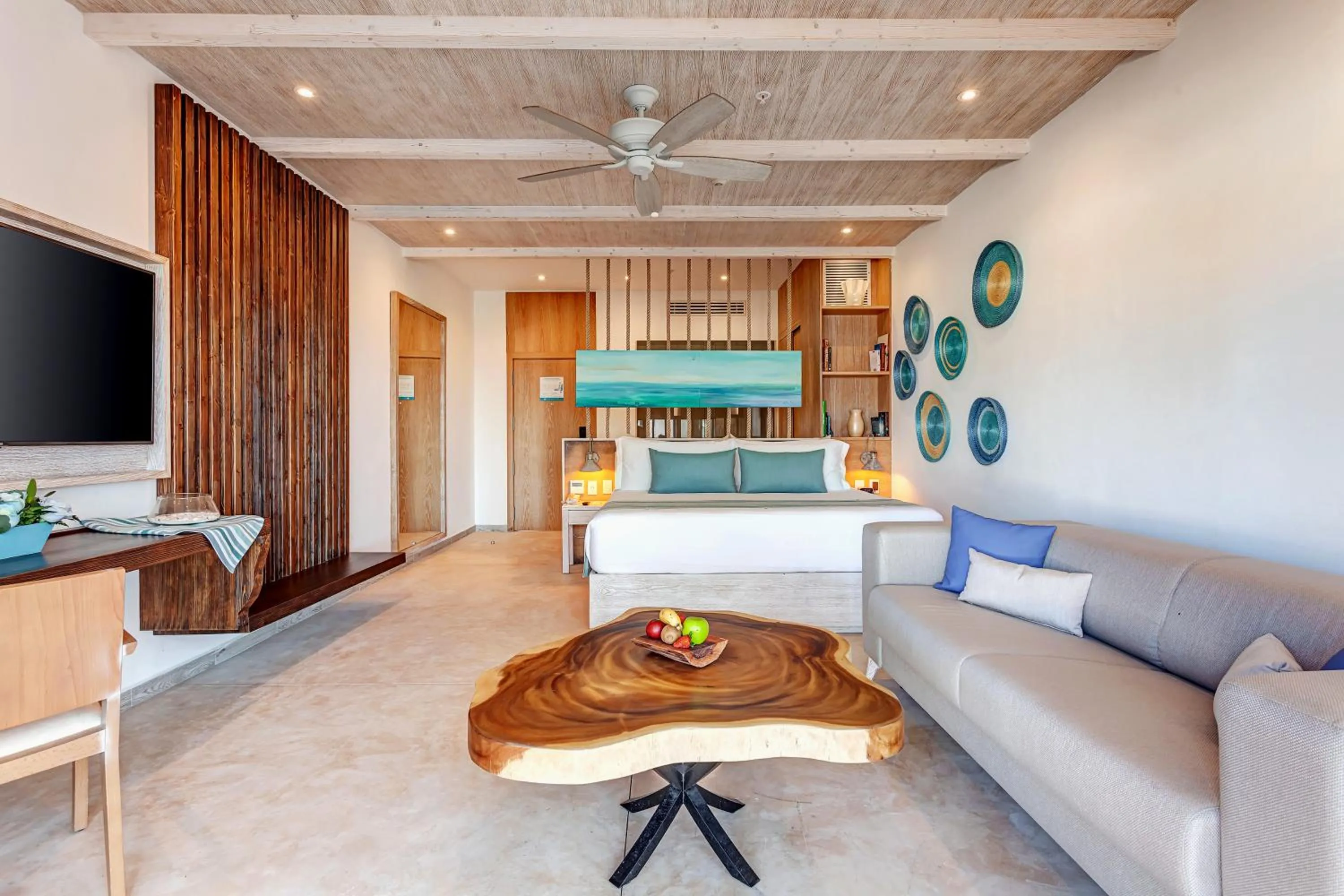 Deluxe Junior Suite Partial Ocean View in Mystique Holbox by Royalton, A Tribute Portfolio Resort