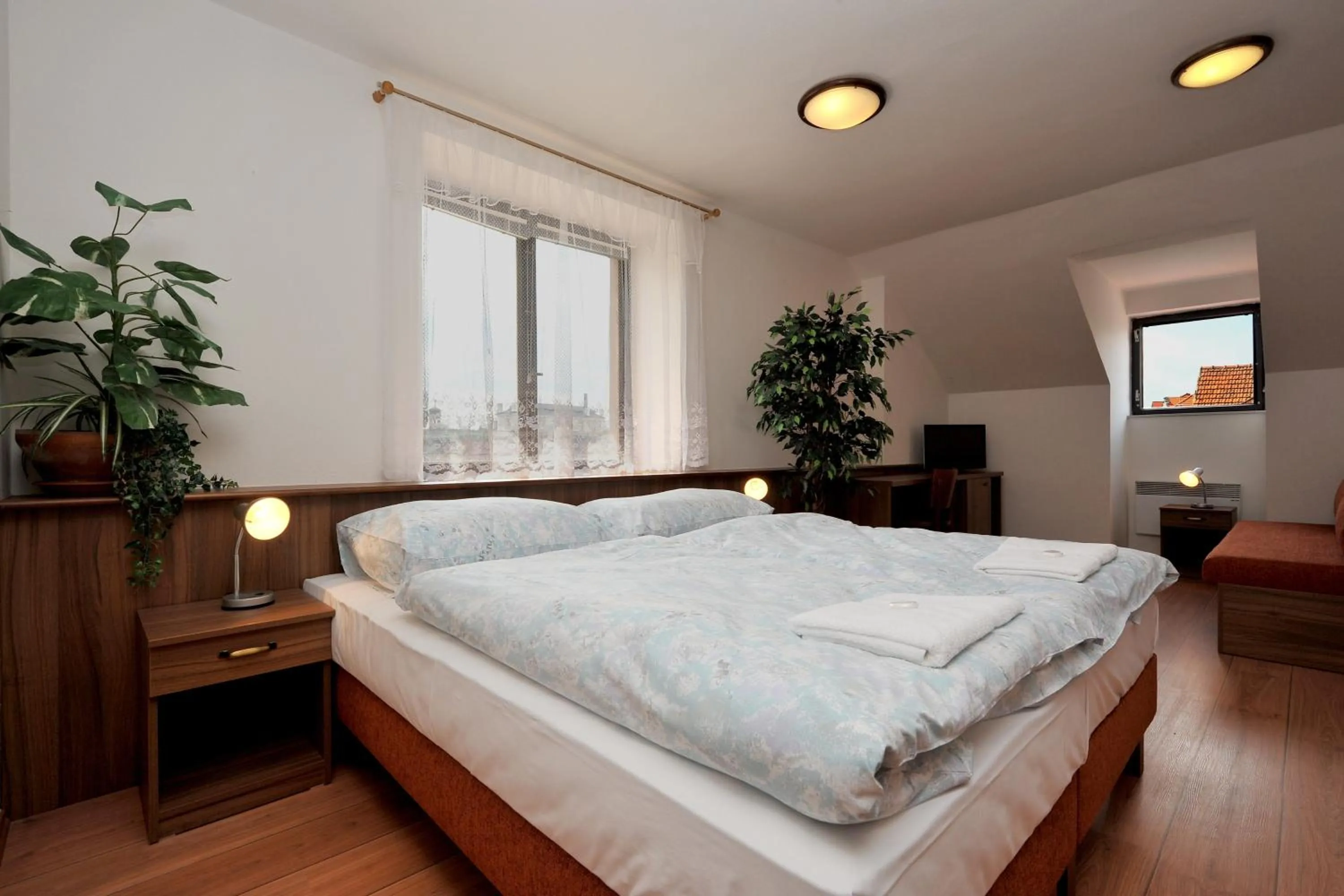 Triple Room with Bathroom - single occupancy in Hotel Kácov