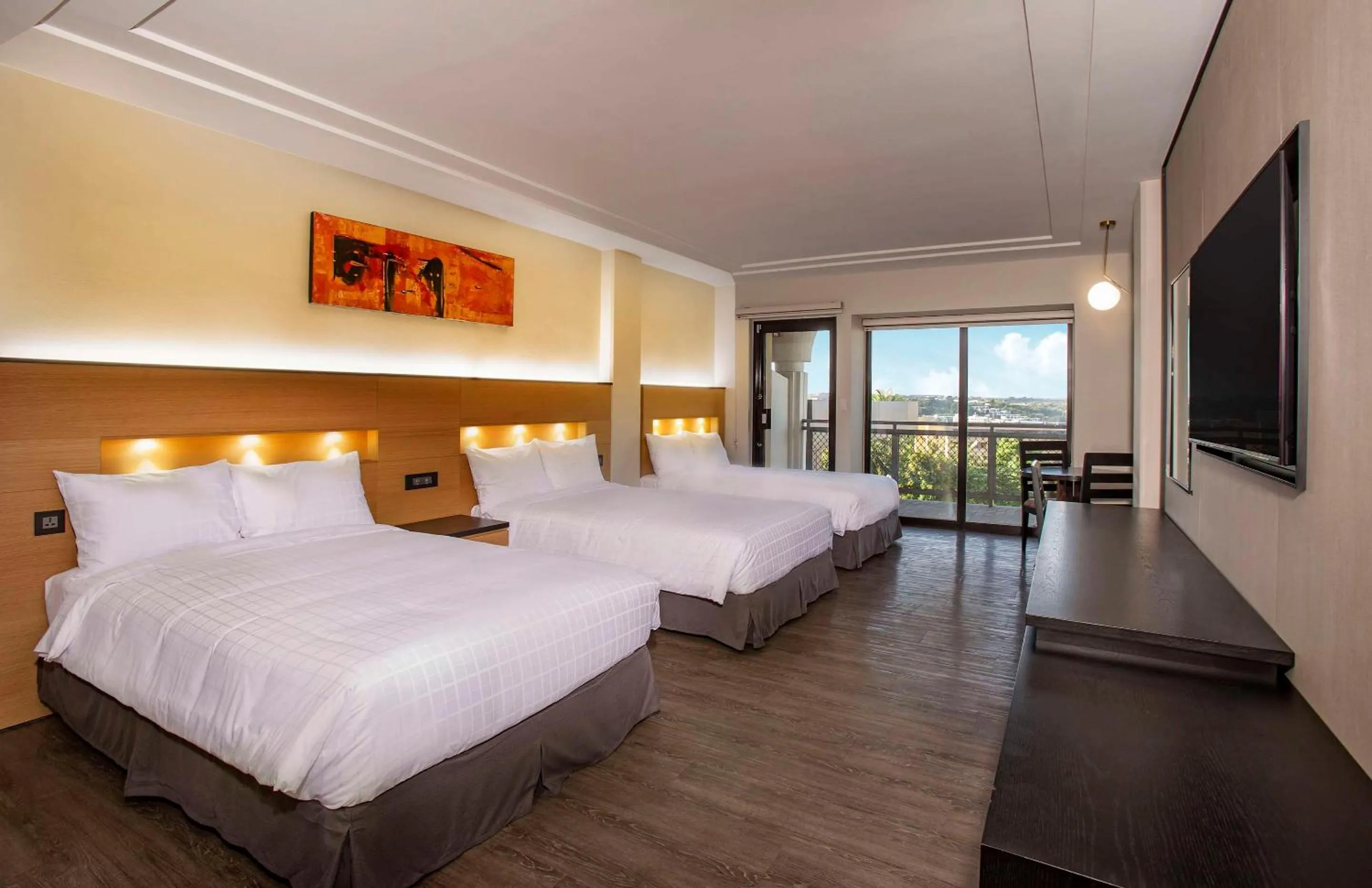 Deluxe Triple Room in The Bayview Hotel Guam