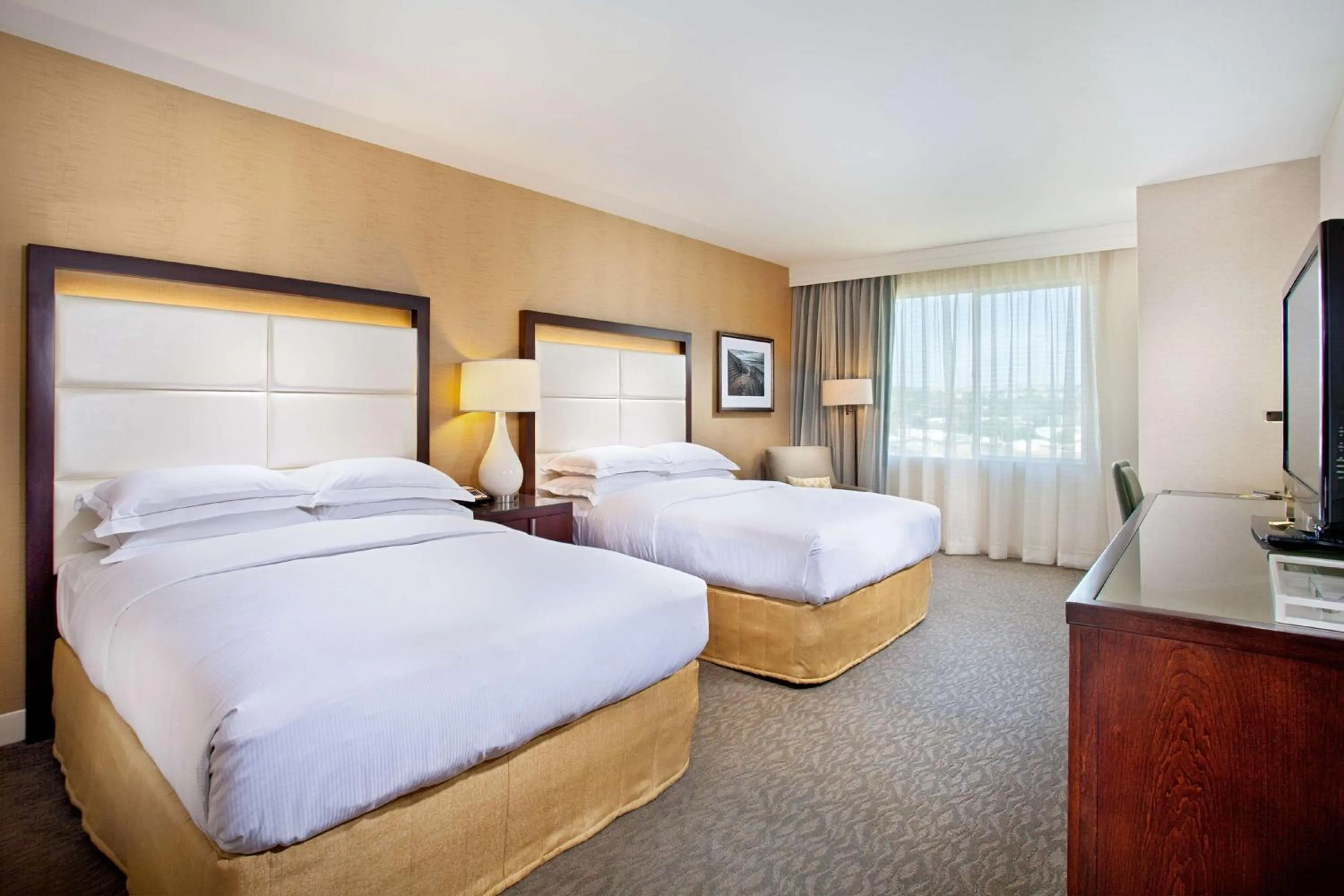 Queen Room with Two Queen Beds and Ocean View - First Floor in Cape Rey Carlsbad Beach, A Hilton Resort & Spa