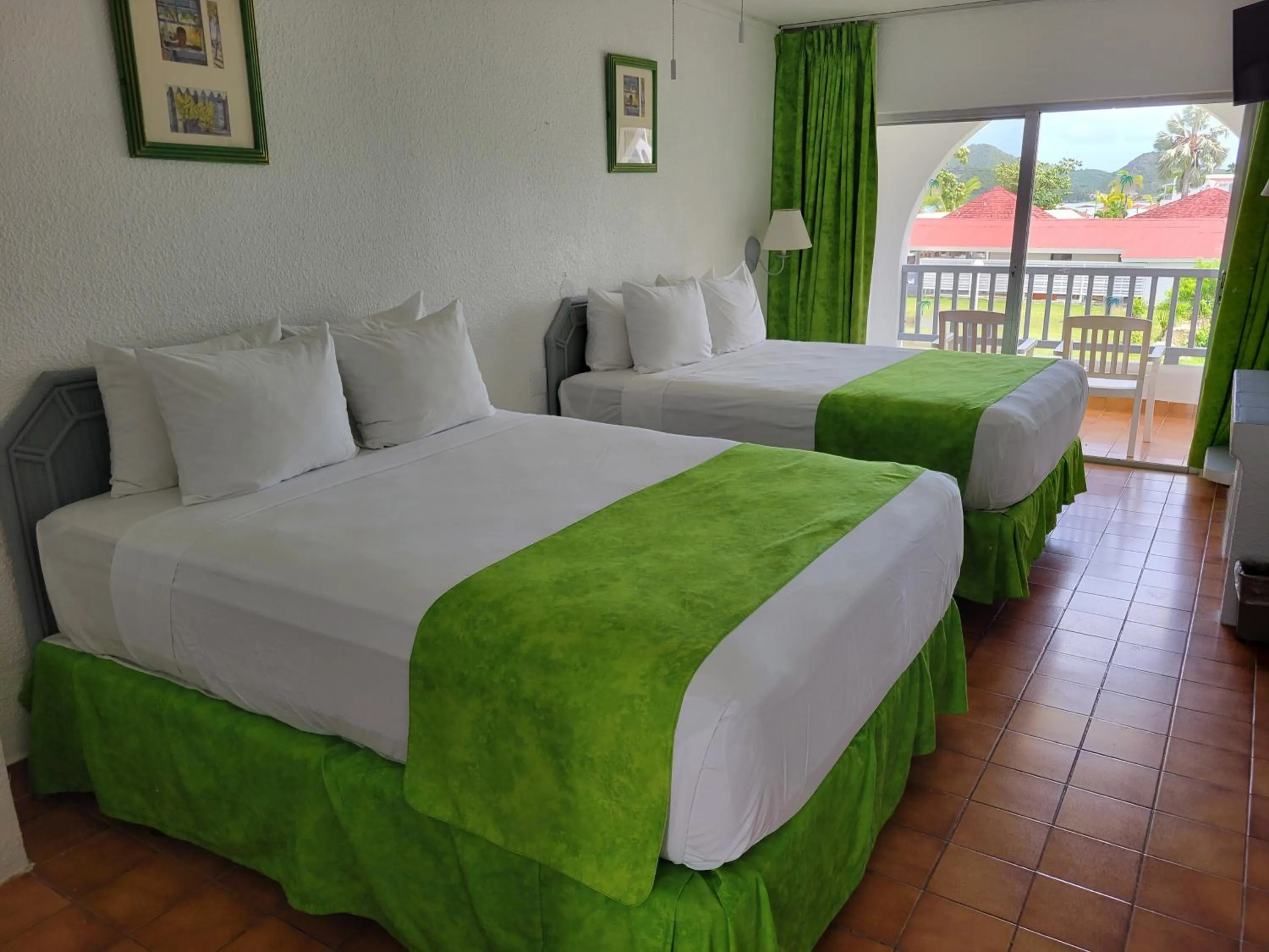 Standard Two Queen Beds in Jolly Beach Antigua - All Inclusive