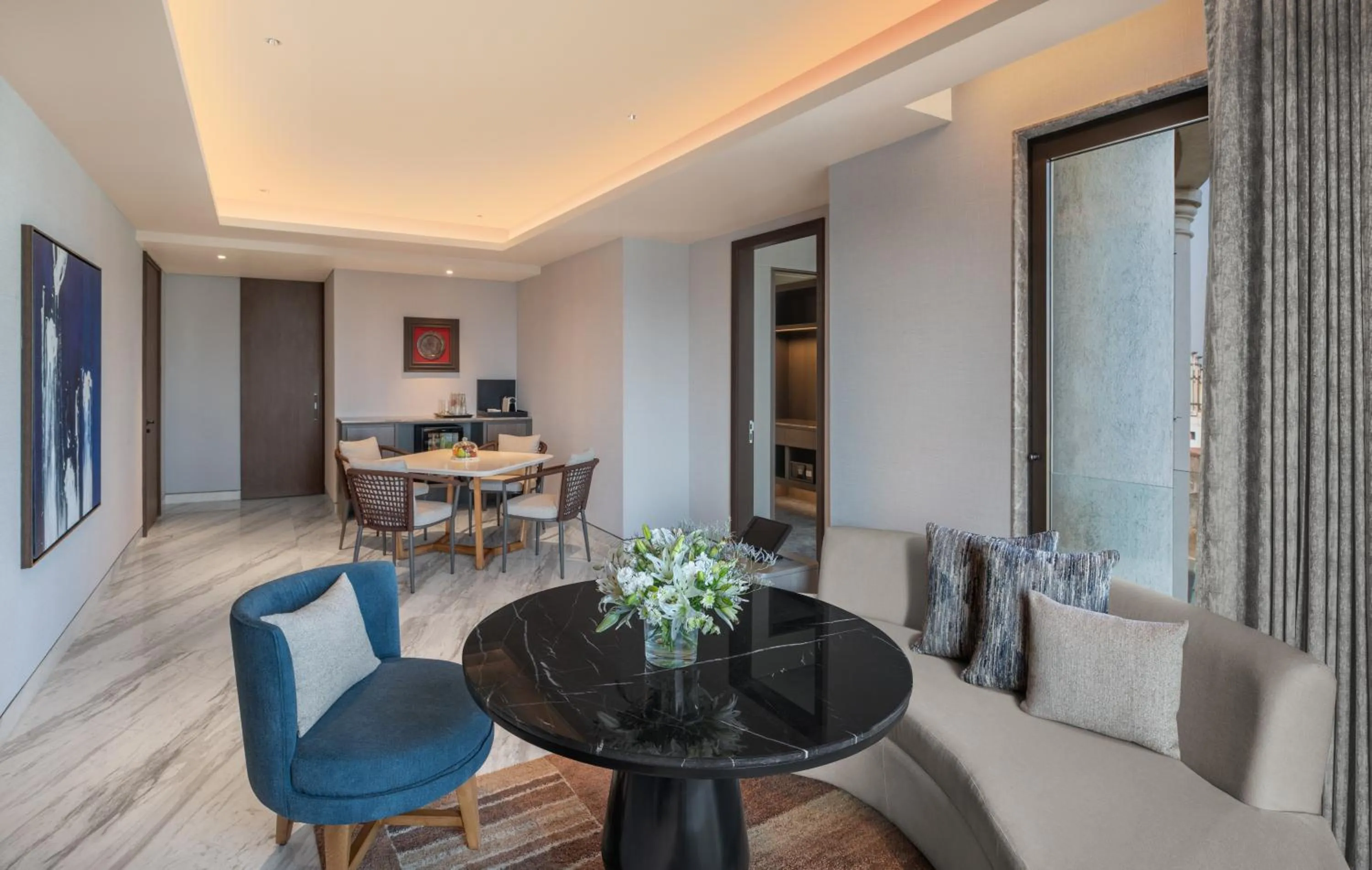 Club Suite with Complementary - Lounge Access (High Tea & Happy Hours), 4 pieces Laundry per Day and Two-way Airport Transfers in The Residency Towers