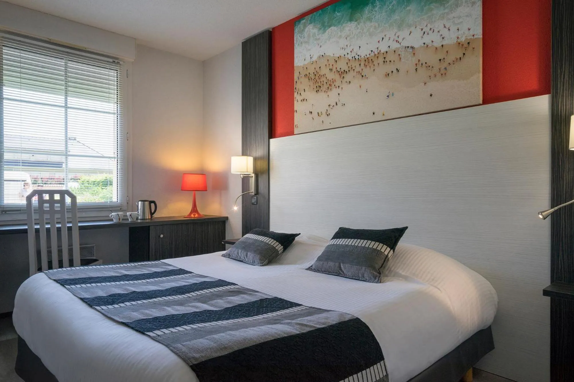 Superior Twin Room in The Originals Boutique, Hôtel Le Pillebois, Bourg-en-Bresse Nord