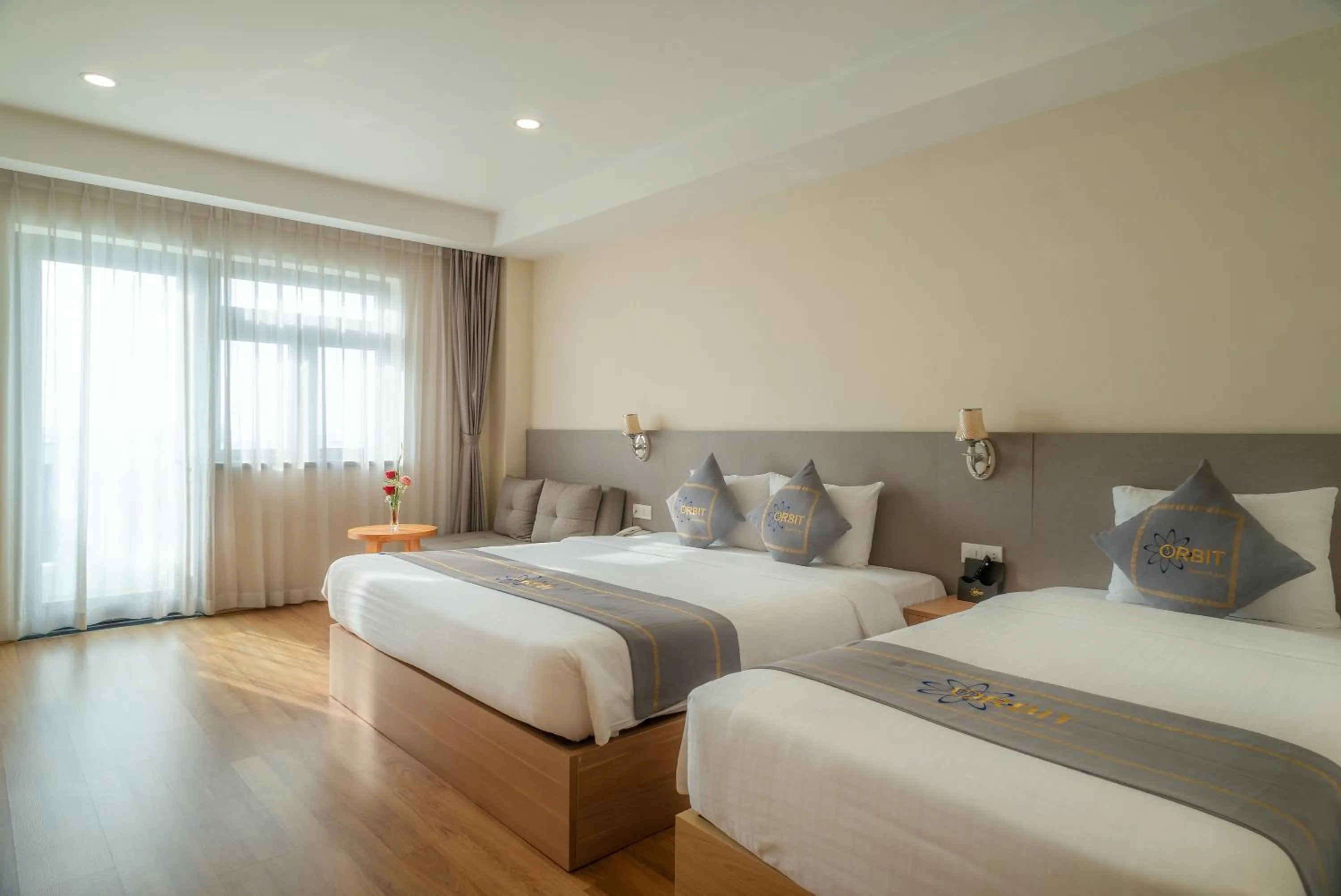 Triple Room with Sea View in Orbit Hotel Nha Trang